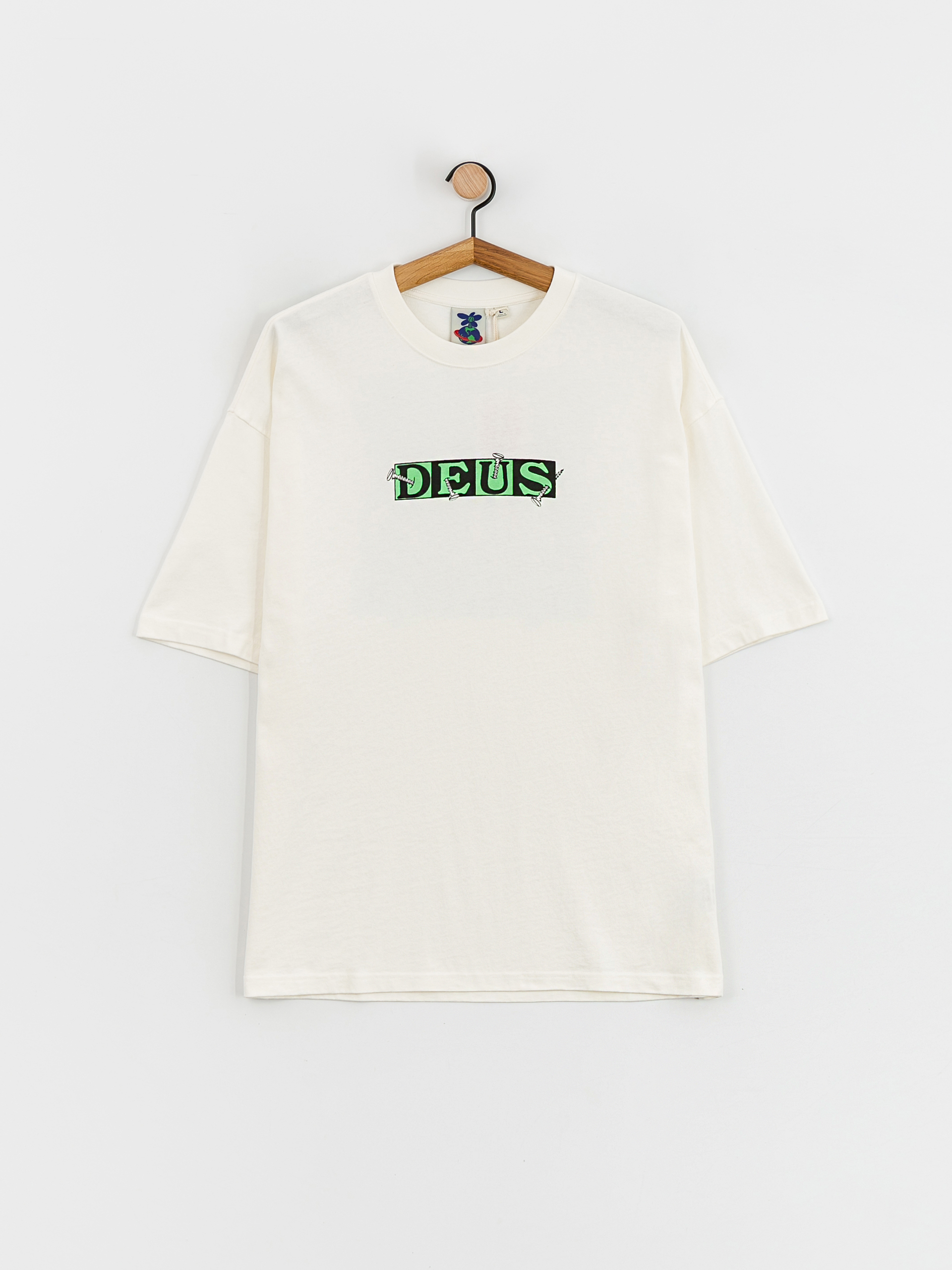 Deus Ex Machina Screw Loose póló (vintage white)