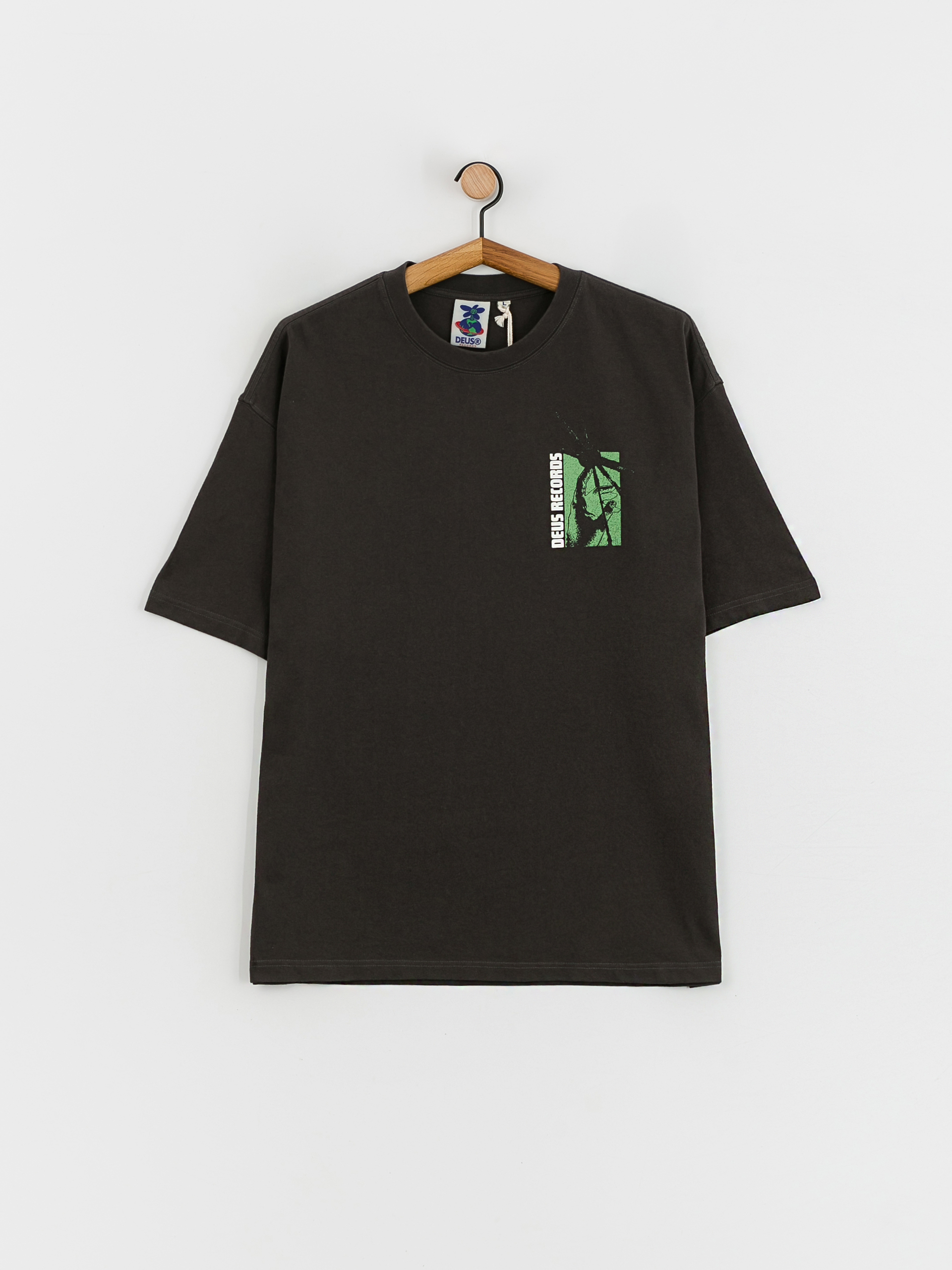 Deus Ex Machina Time And Sound póló (anthracite)