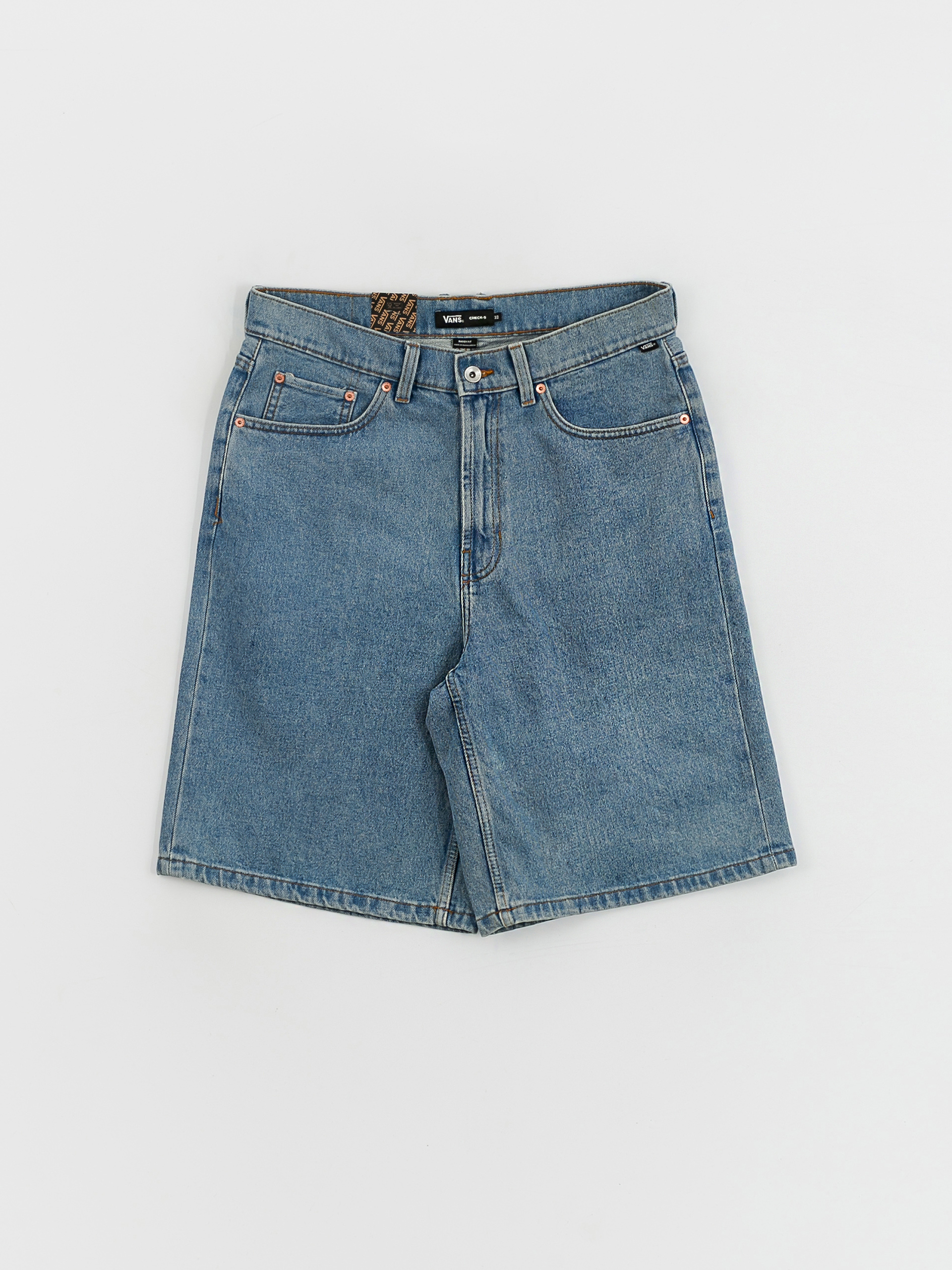 Vans Check 5 Baggy Denim Rövidnadrág (stonewash/blue)