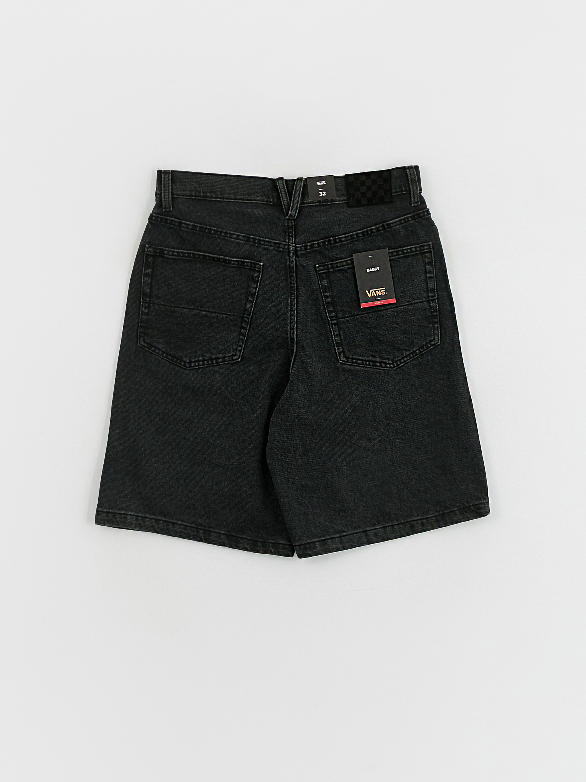 Vans Check 5 Baggy Denim Rövidnadrág (washed black)