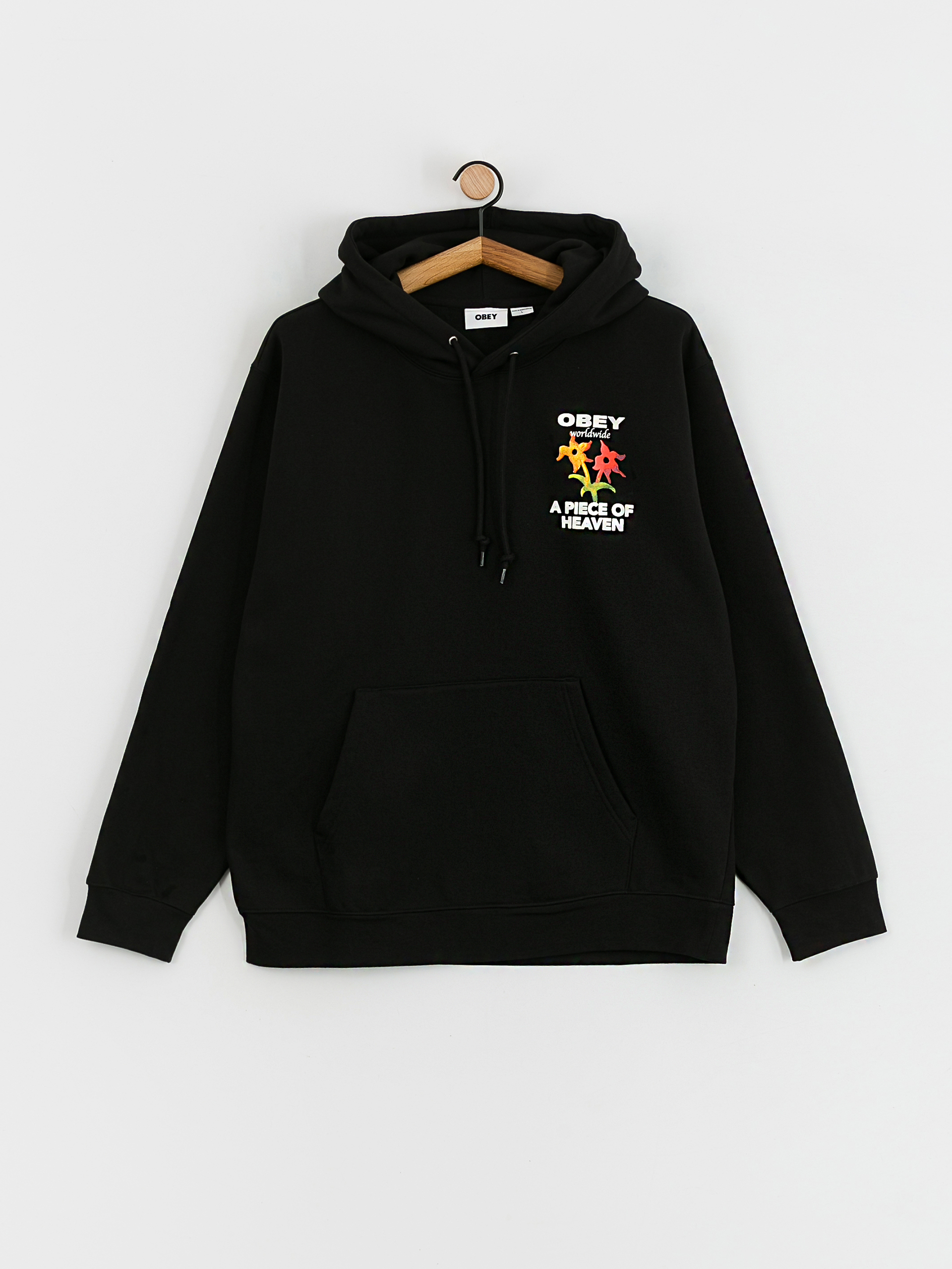 OBEY A Piece Of Heaven HD Kapucnis pulóver (black)