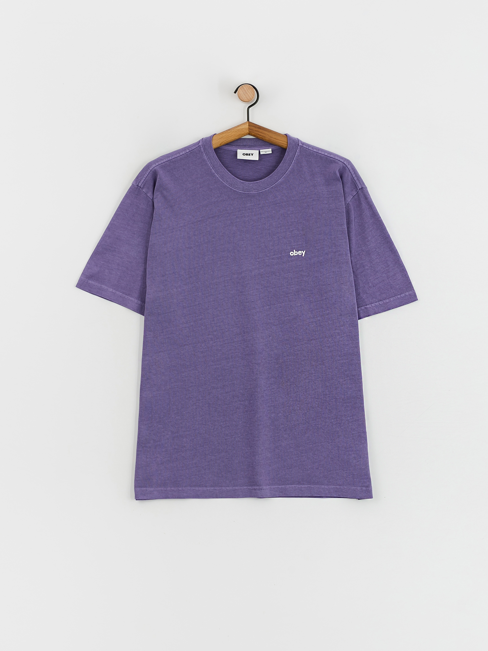 OBEY Lowercase Pigment póló (pigment passion flower)