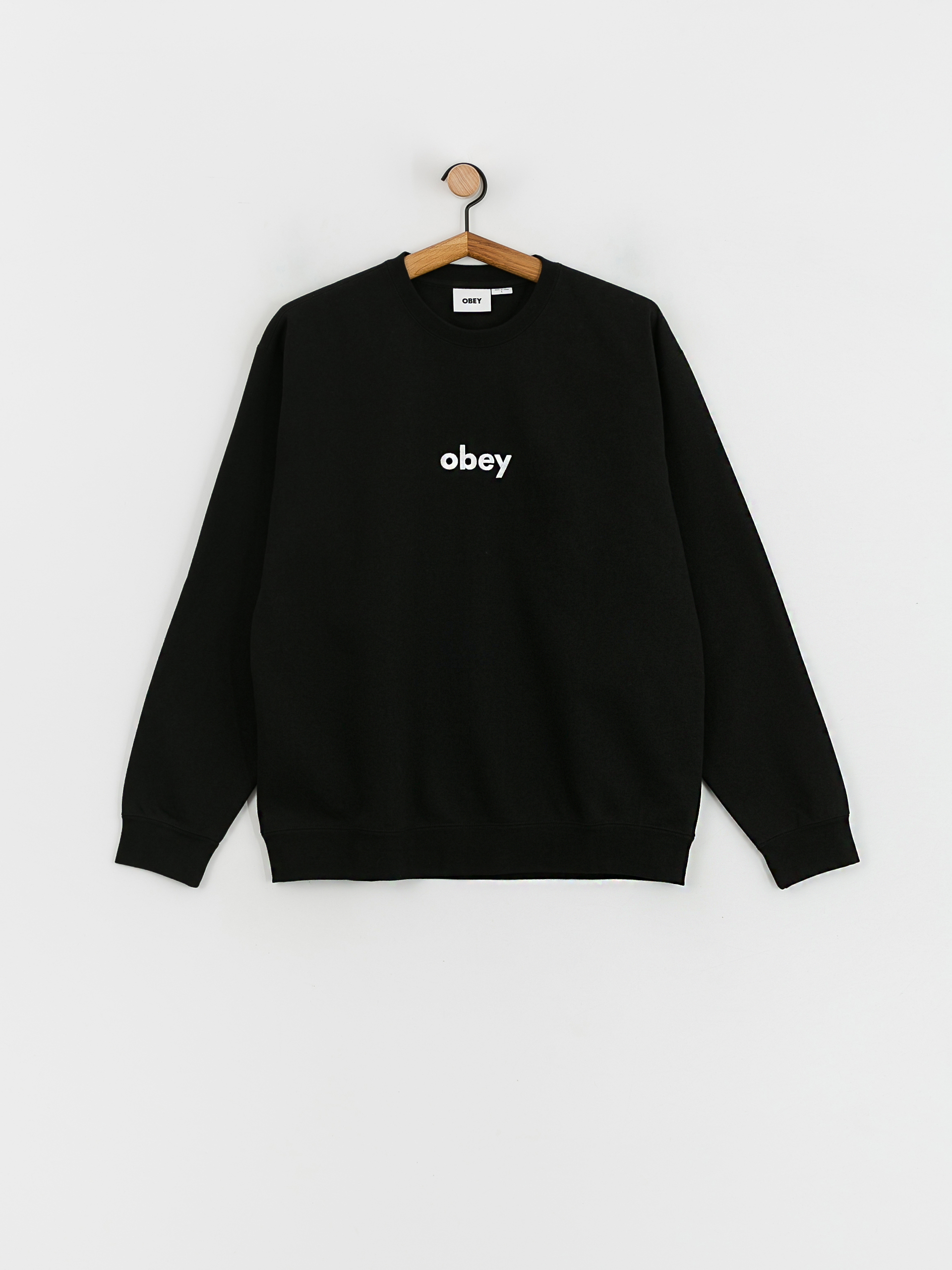 OBEY Lowercase Pulóver (black)