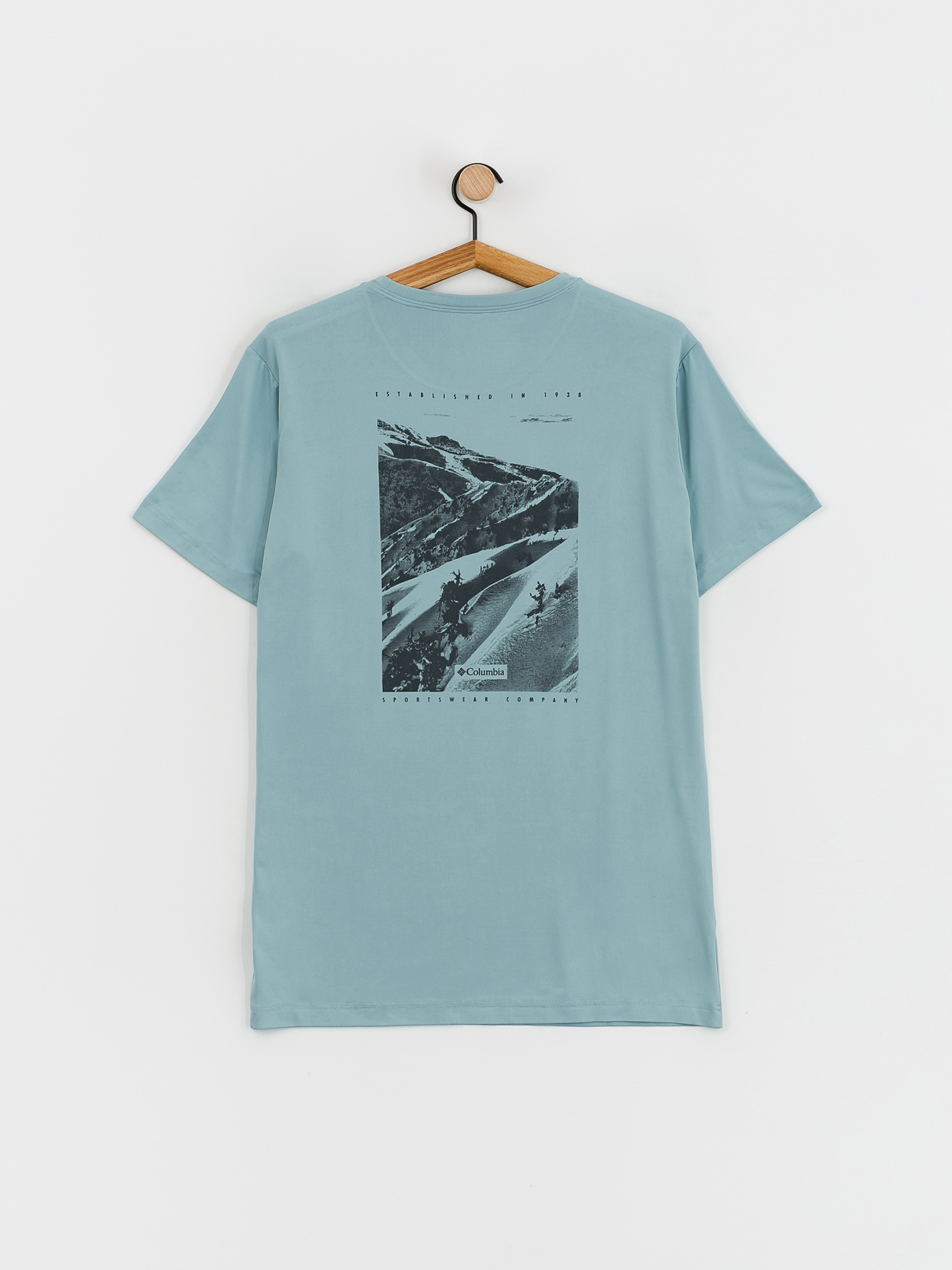 Columbia Tech Trail póló (stone blue/slopes)