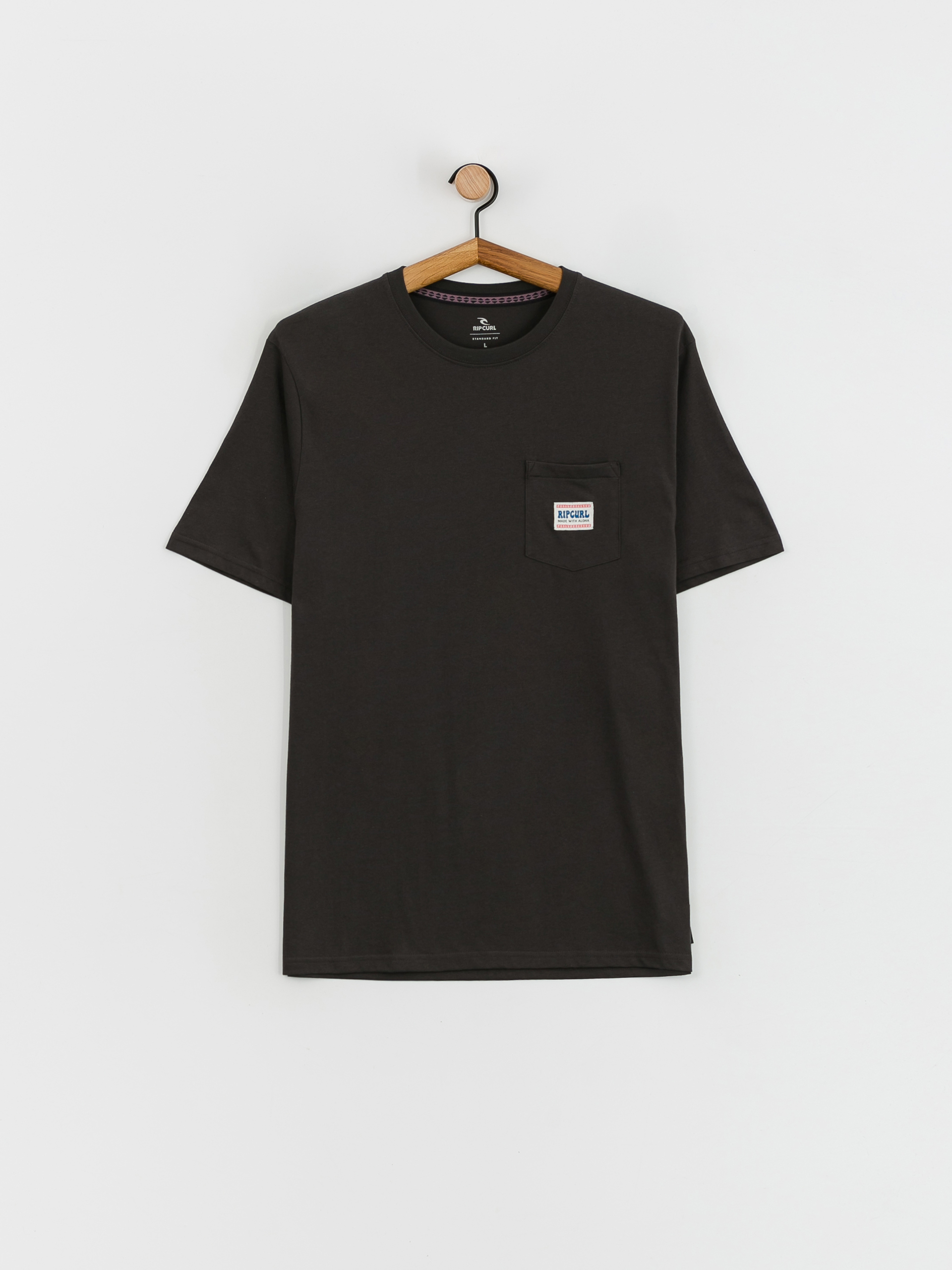Rip Curl Horizon Badge póló (washed black)