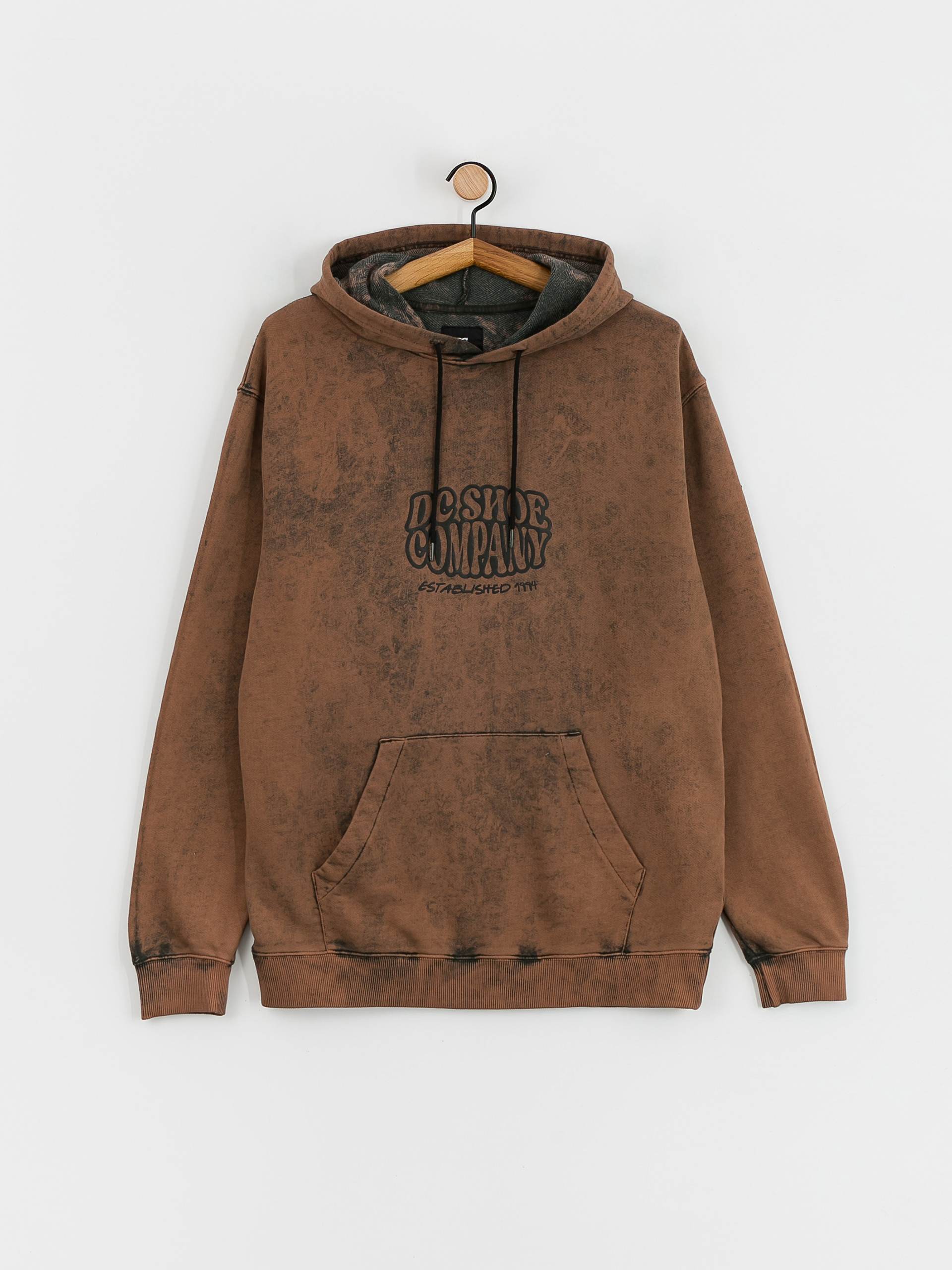 DC Contour HD Kapucnis pulóver (bison storm wash)