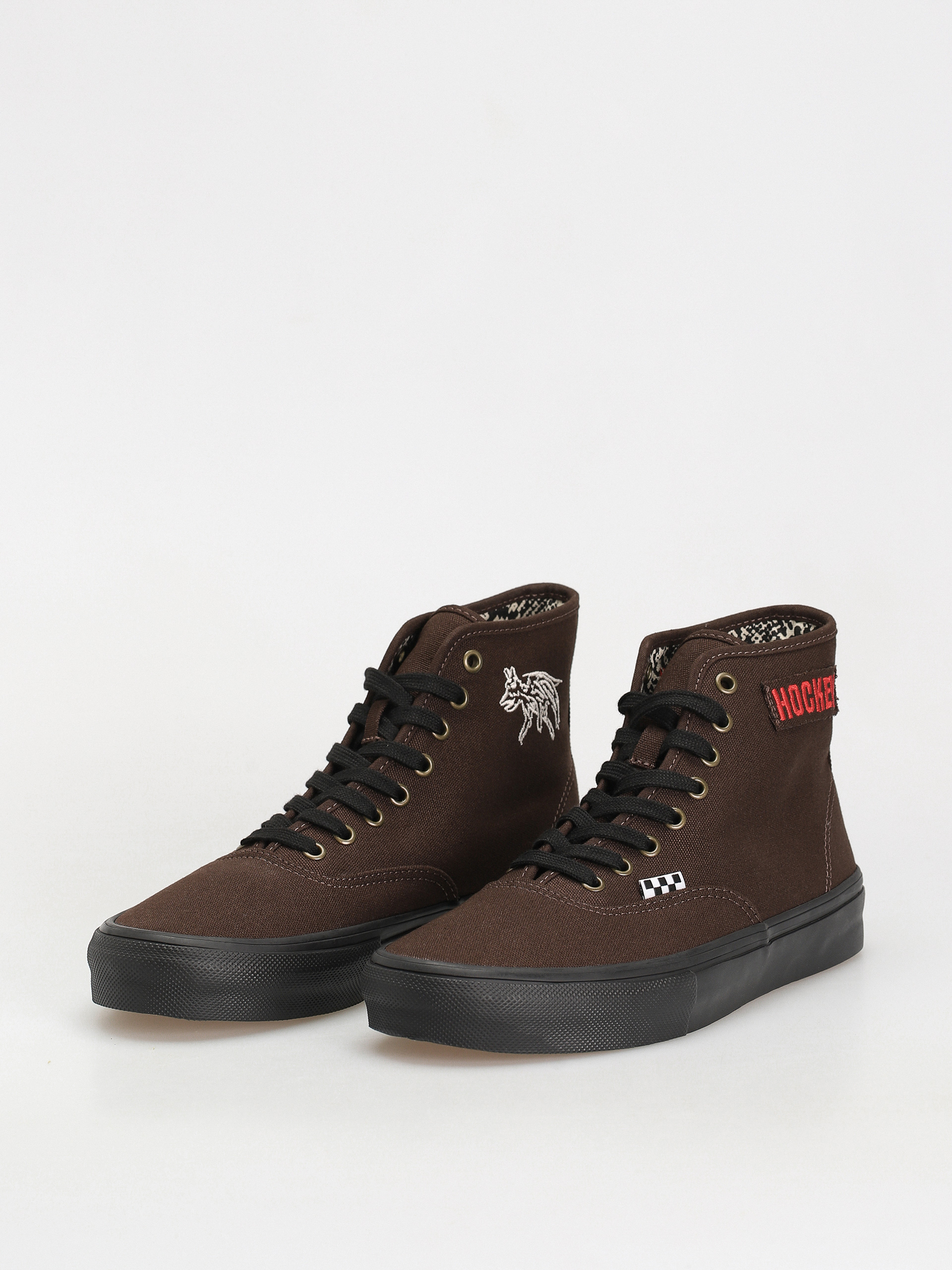 Vans X Hockey Skate Authentic High Cipők (hockey skateboards snake skin)