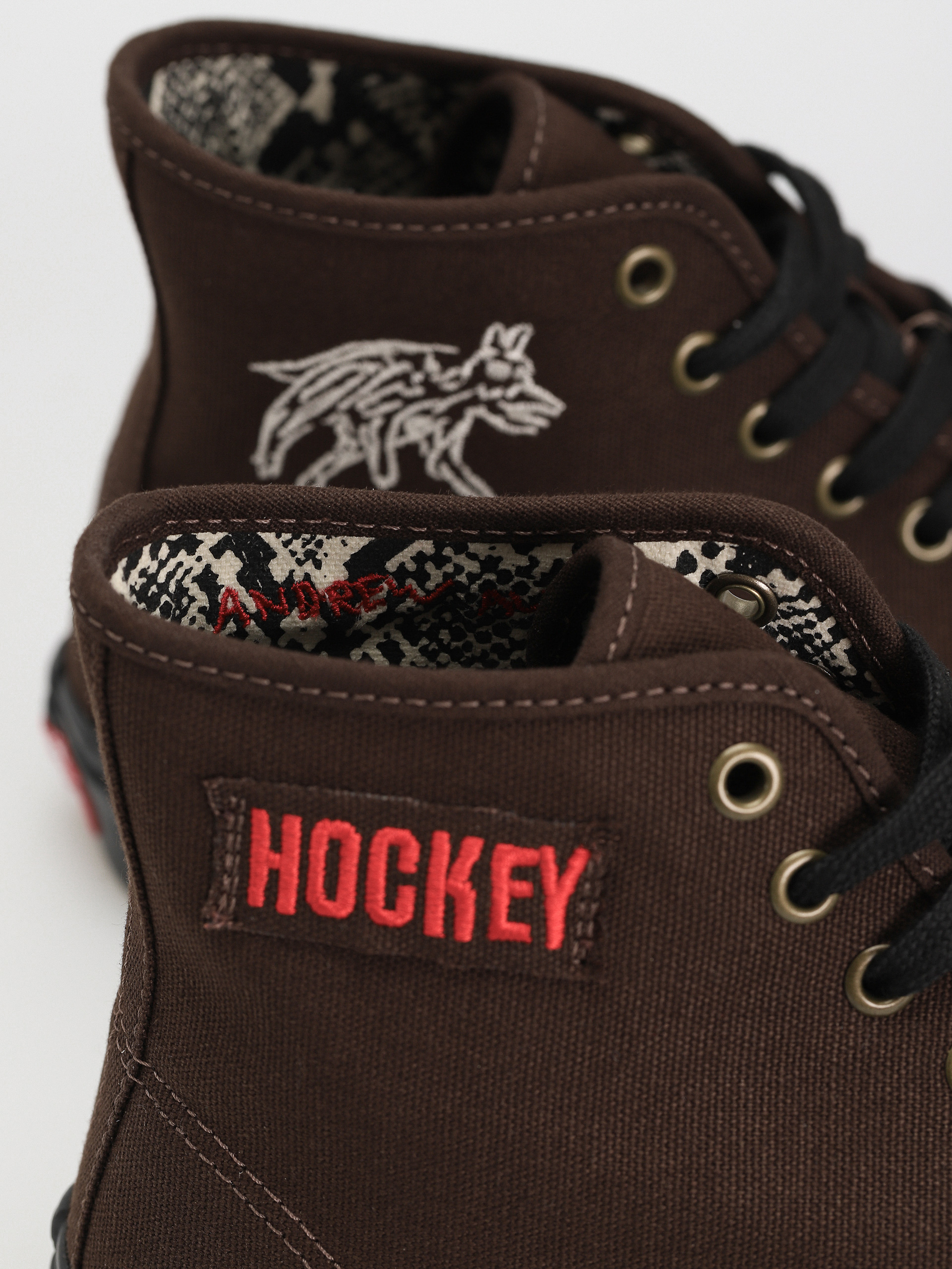 Vans X Hockey Skate Authentic High Cipők (hockey skateboards snake skin)