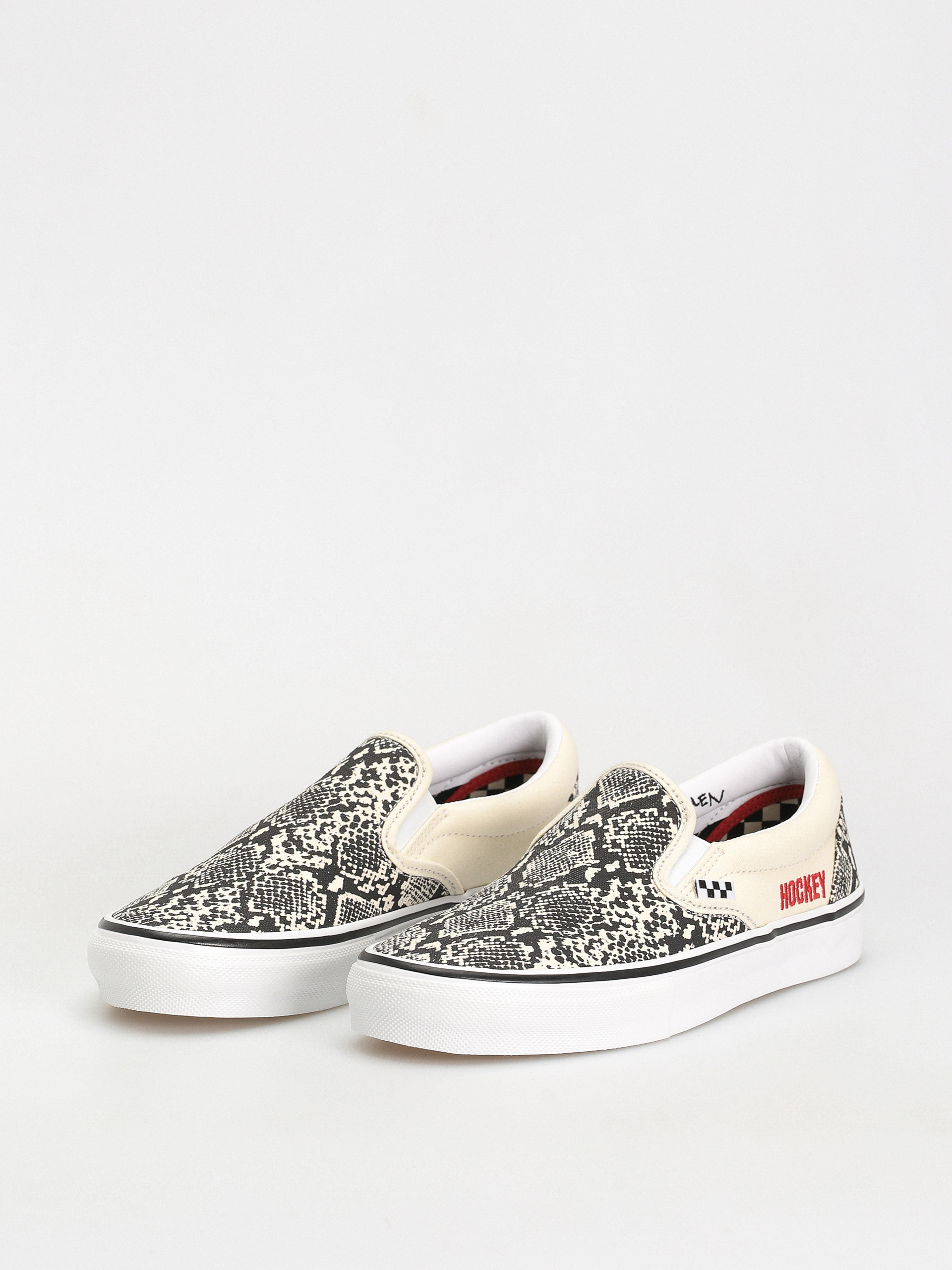 Vans X Hockey Skate Slip On Cipők (hockey skateboards snake skin)