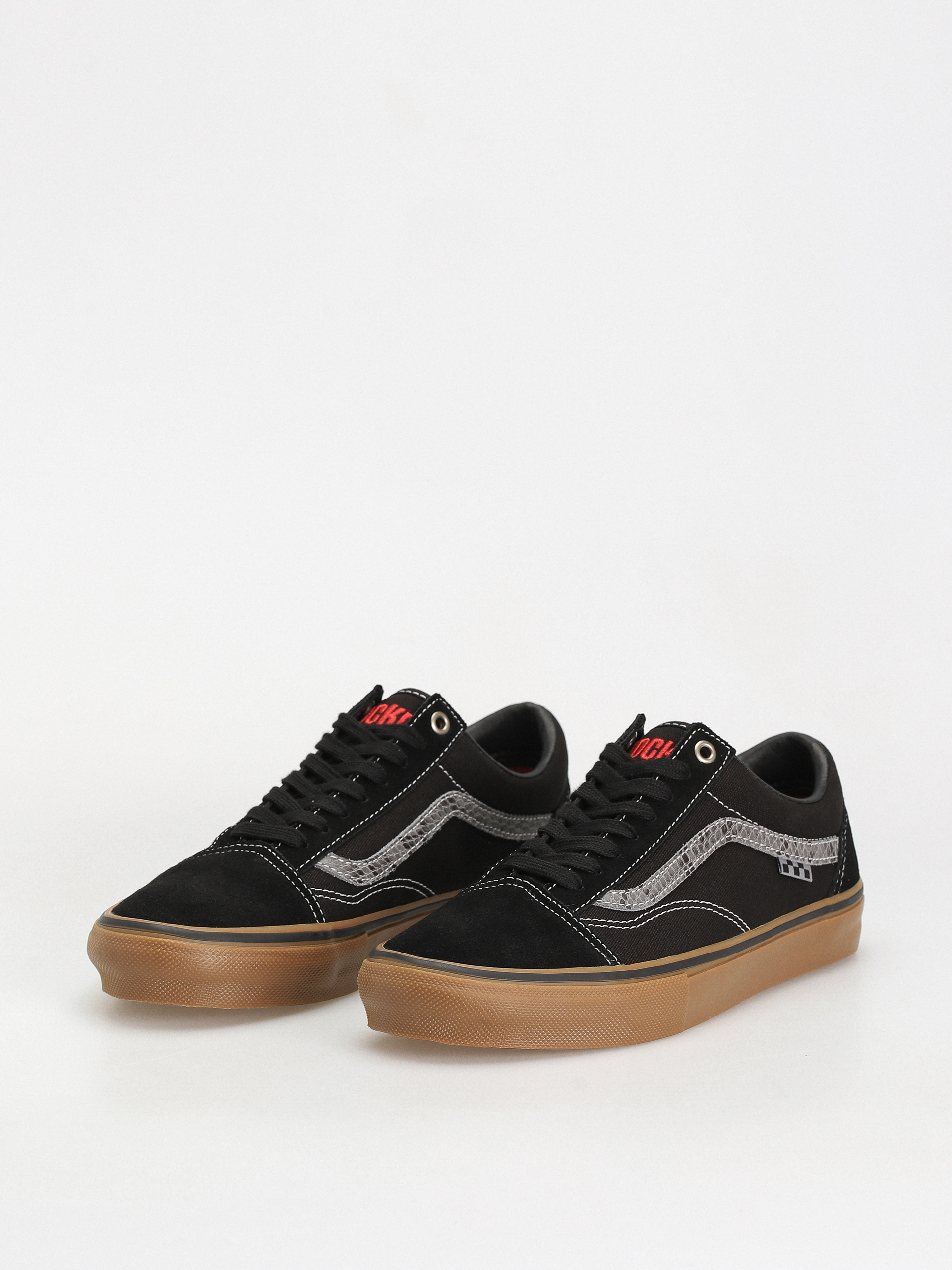 Vans X Hockey Skate Old Skool Cipők (hockey skateboards black/snake)