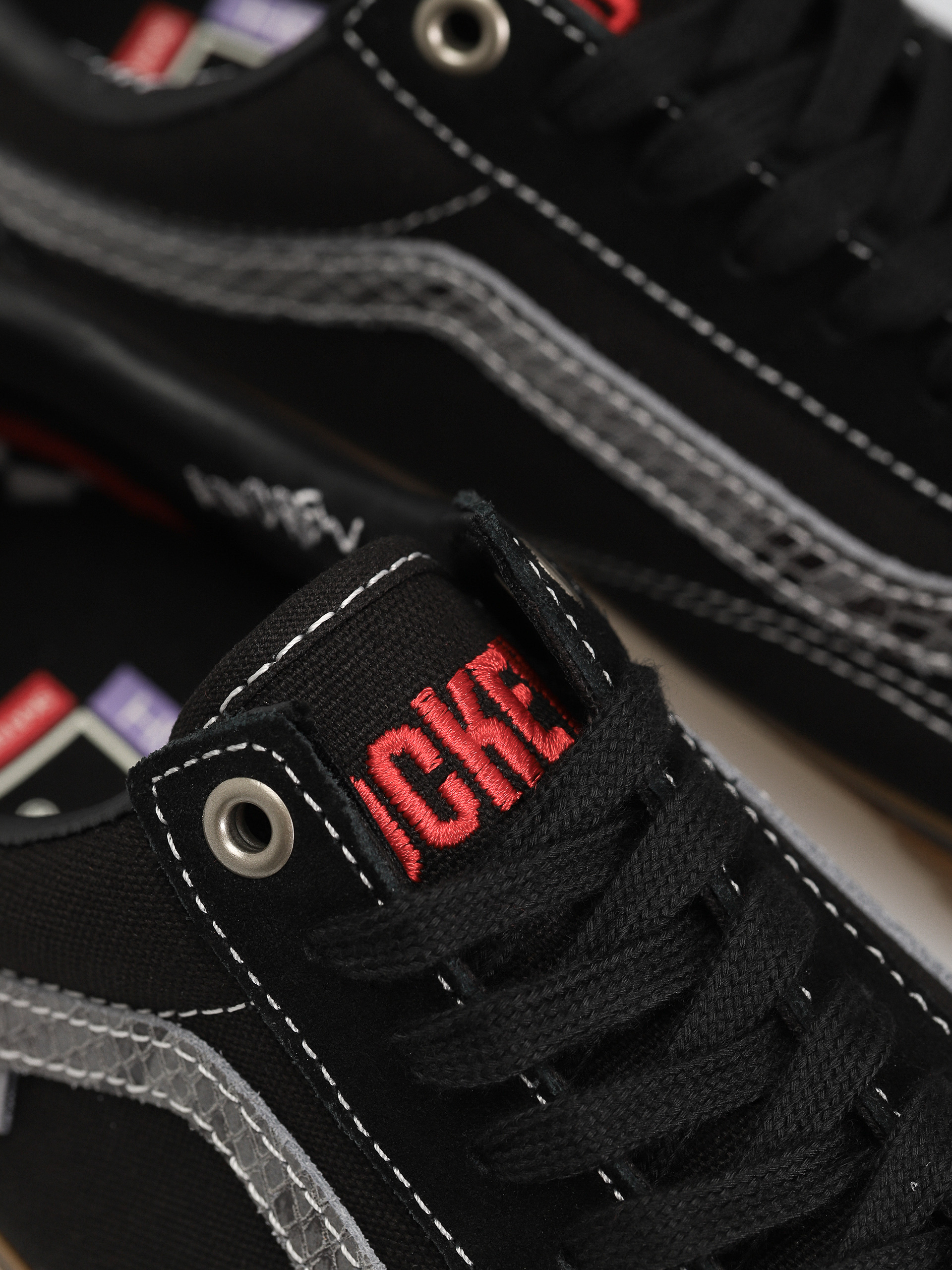 Vans X Hockey Skate Old Skool Cipők (hockey skateboards black/snake)