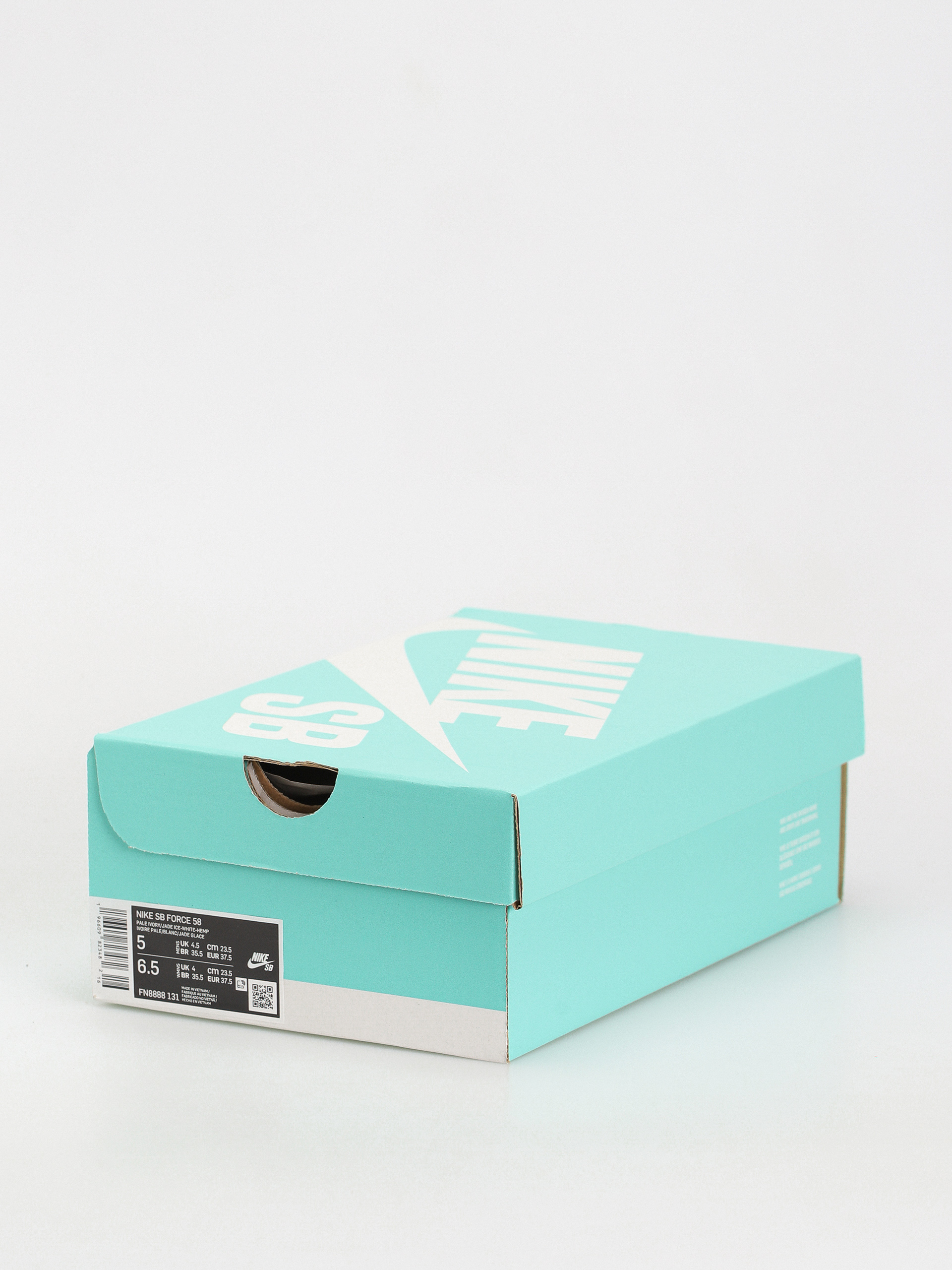 Nike SB Force 58 Cipők (pale ivory/jade ice white hemp)