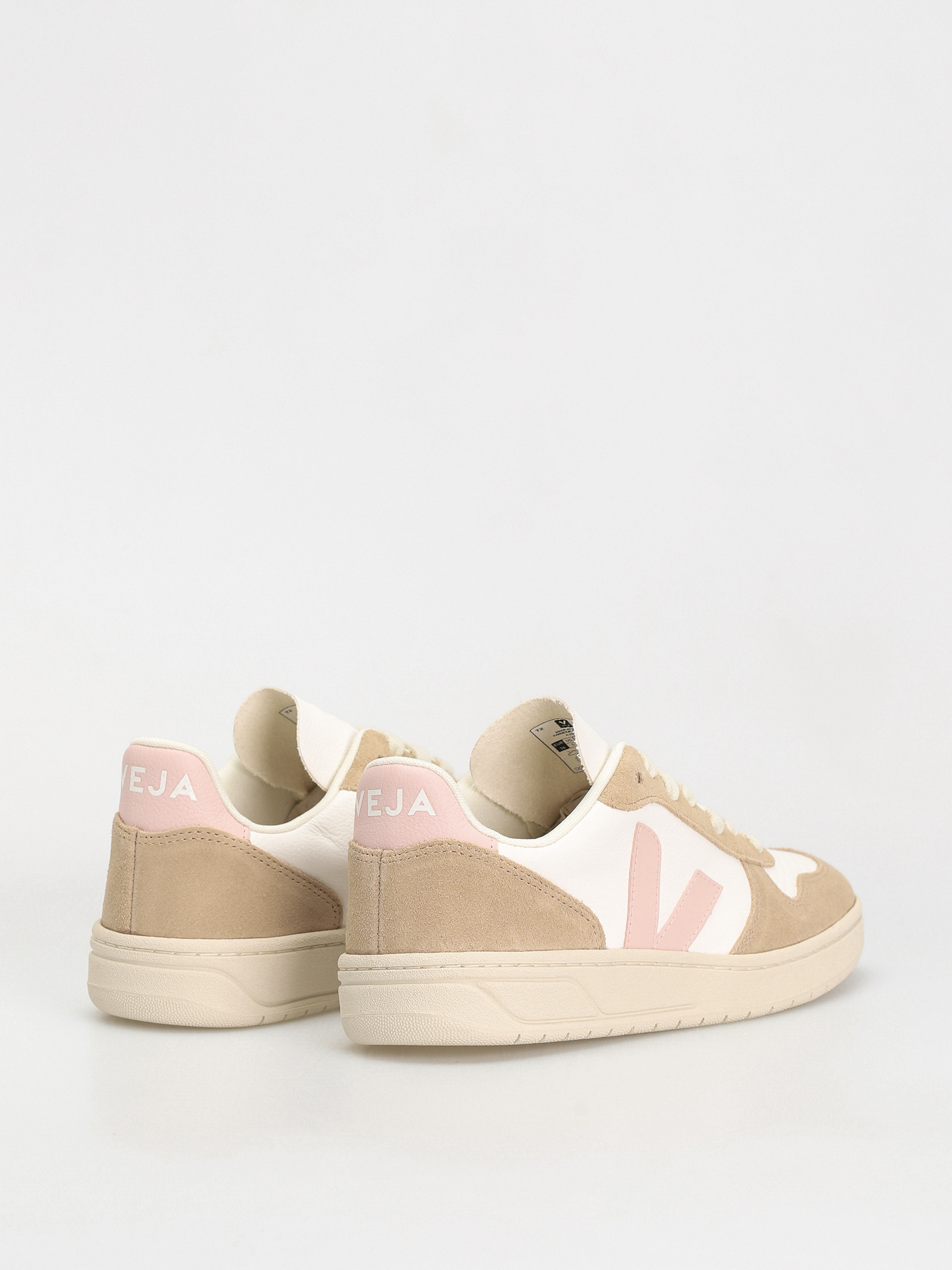 Veja V-10 Cipők Wmn (extra white petale sahara)