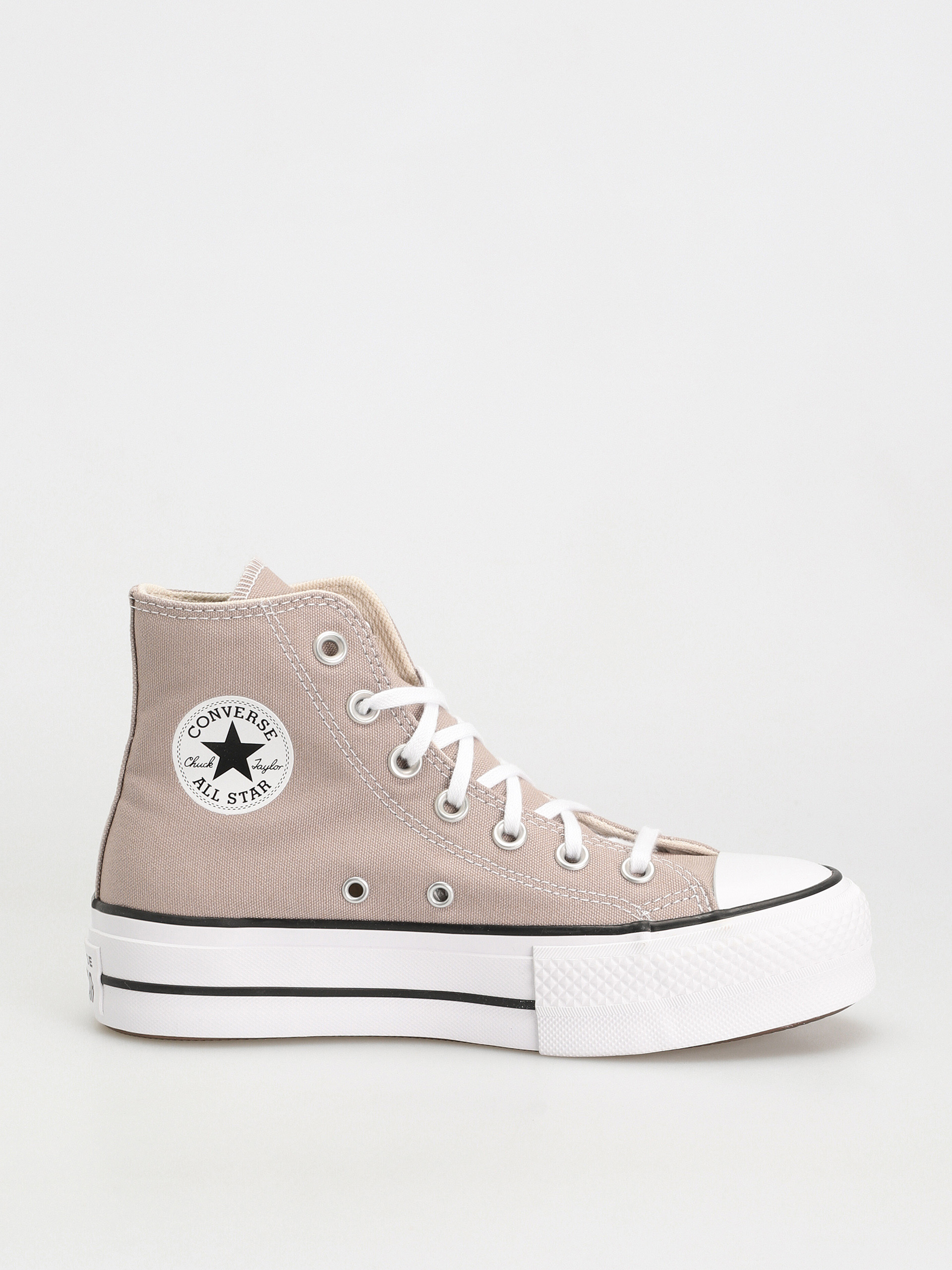 Converse Chuck Taylor All Star Lift Hi Tornacipők Wmn (wonder stone/white/black)