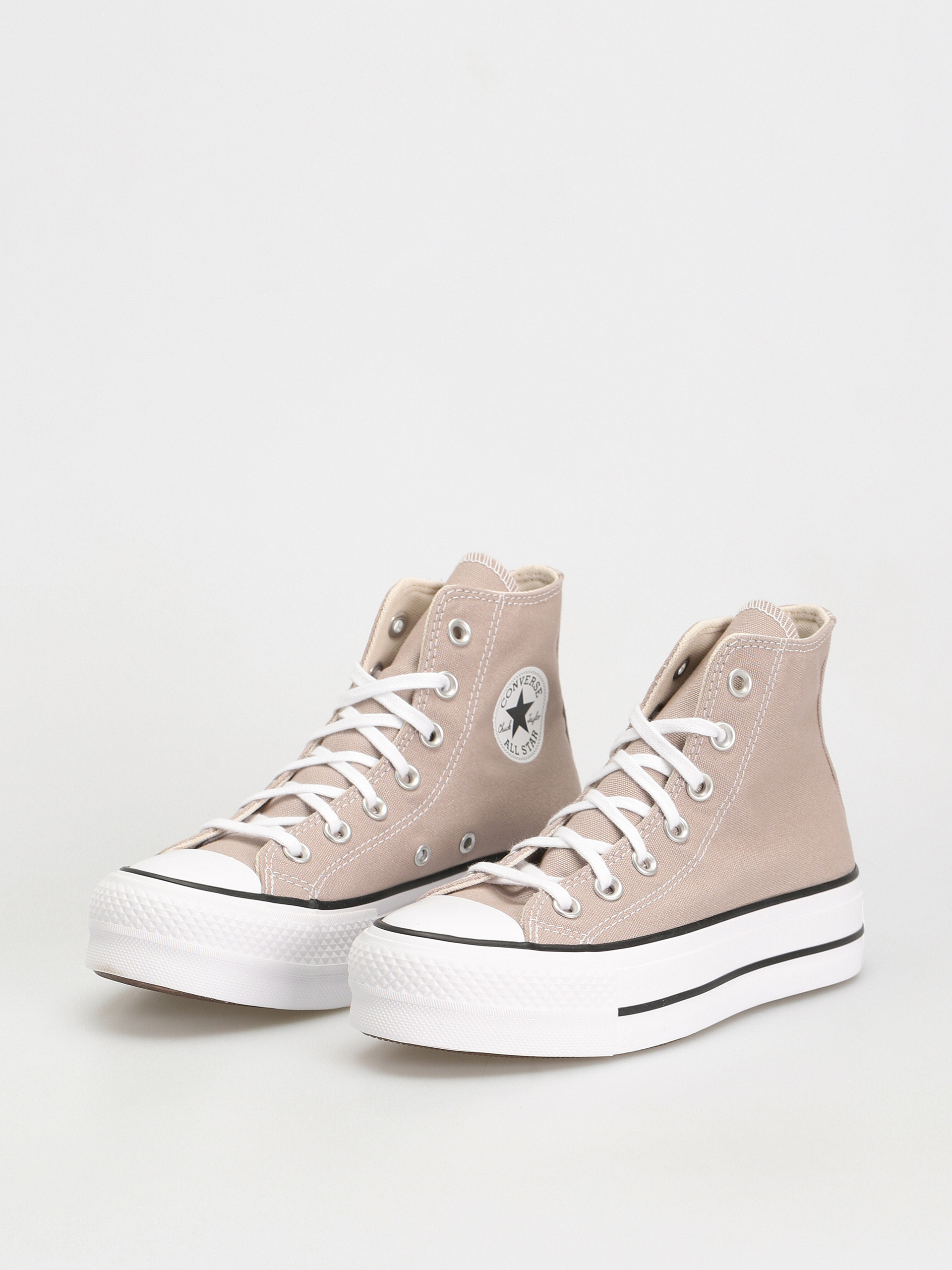 Converse Chuck Taylor All Star Lift Hi Tornacipők Wmn (wonder stone/white/black)