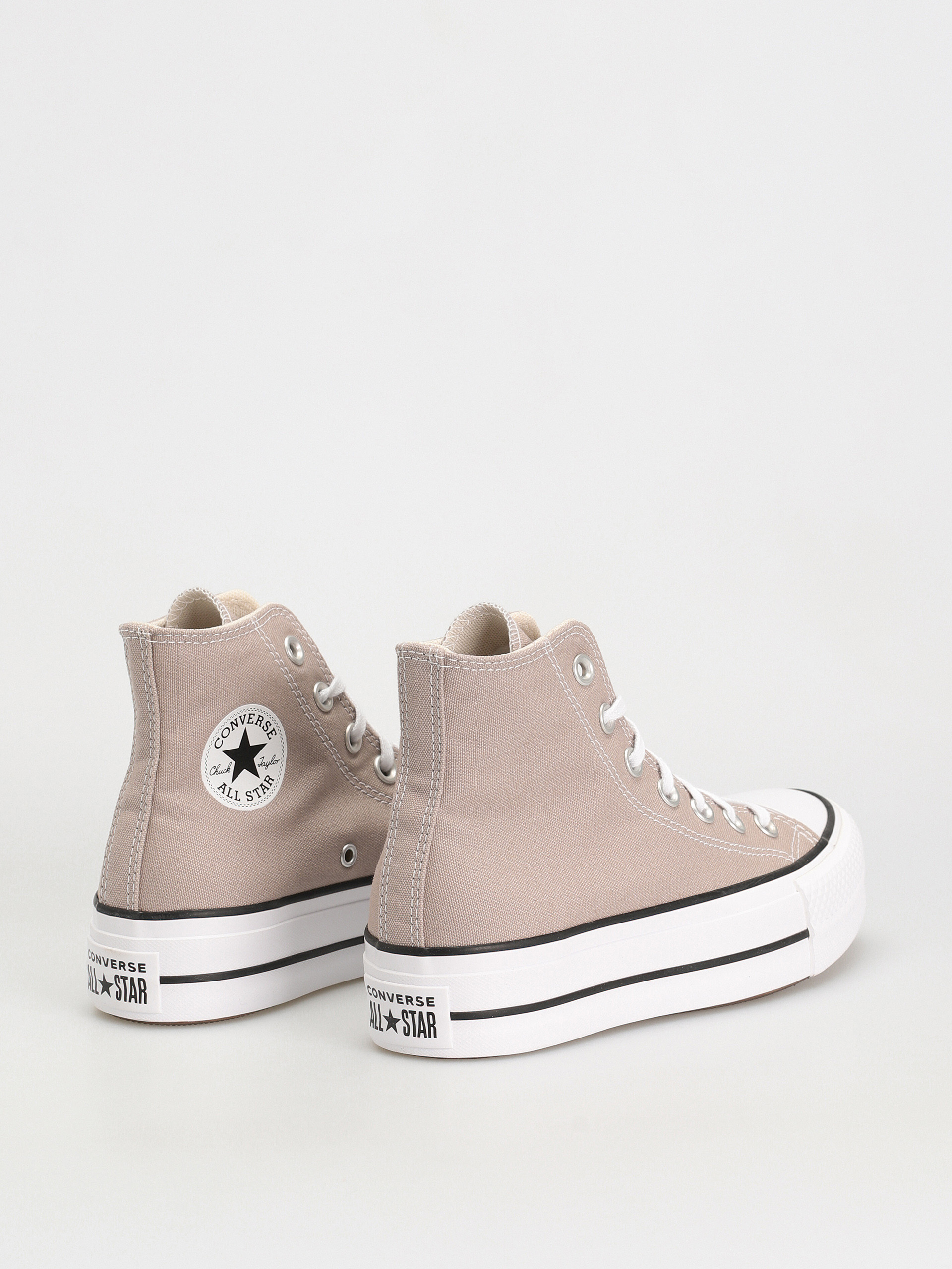 Converse Chuck Taylor All Star Lift Hi Tornacipők Wmn (wonder stone/white/black)
