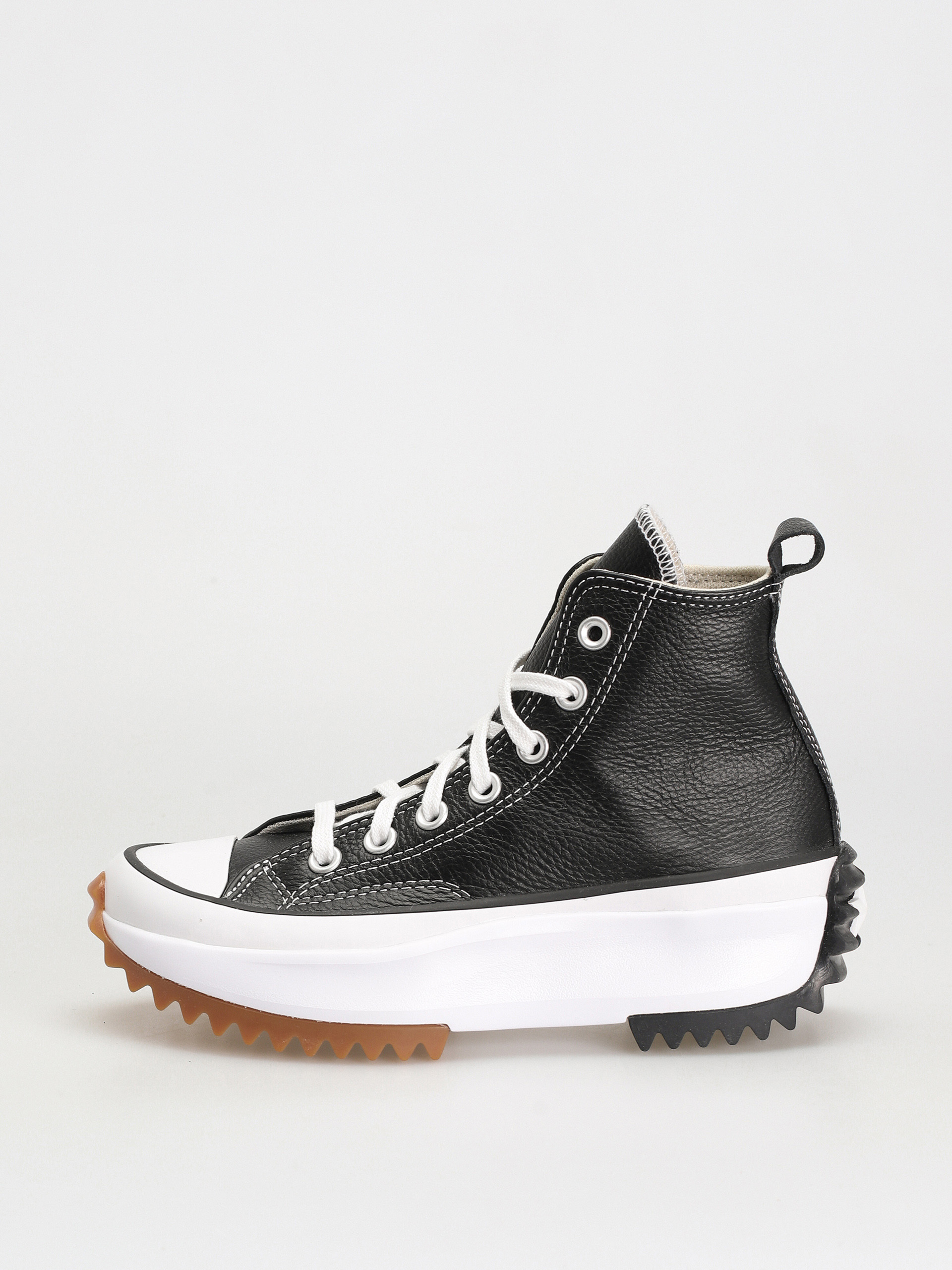 Converse Run Star Hike Hi Cipők (black/white/gum)