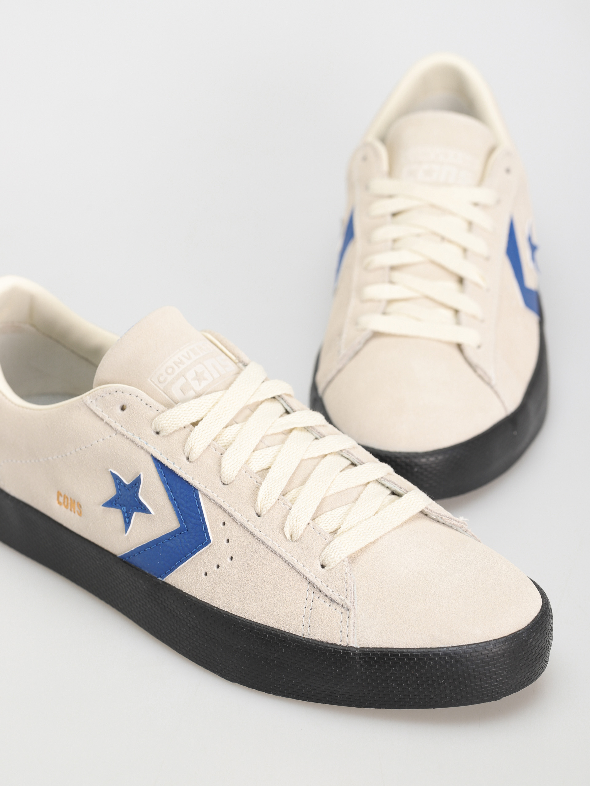 Converse Pl Vulc Pro Ox Cipők (egret/blue/black)