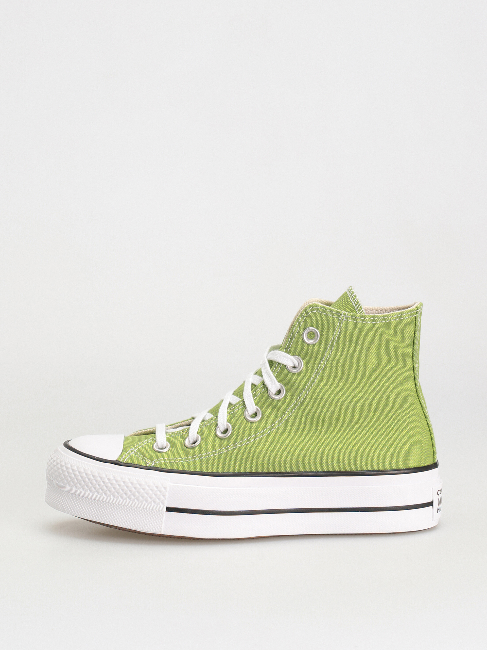 Converse Chuck Taylor All Star Lift Hi Tornacipők Wmn (vitality green/white/black)