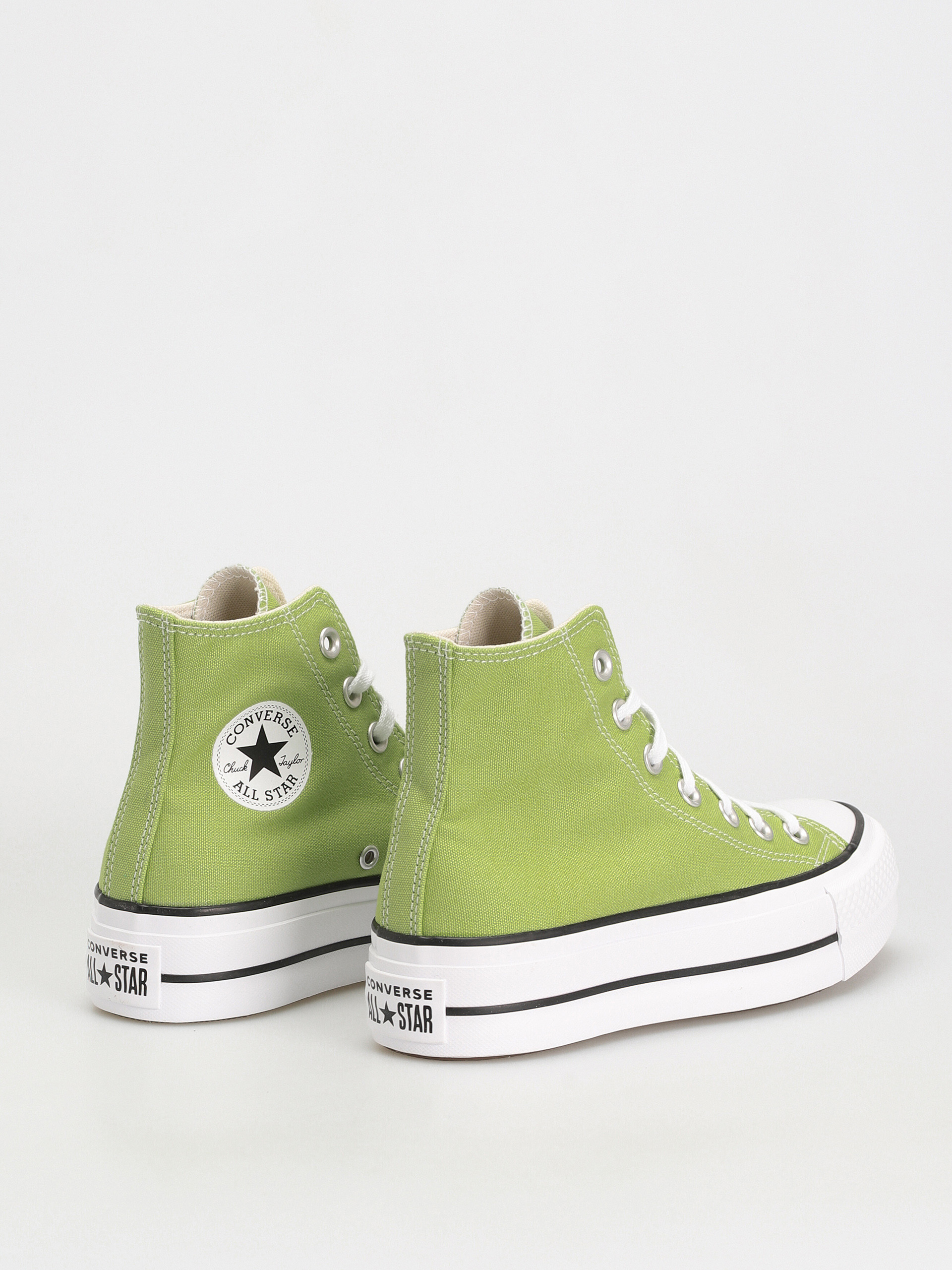 Converse Chuck Taylor All Star Lift Hi Tornacipők Wmn (vitality green/white/black)