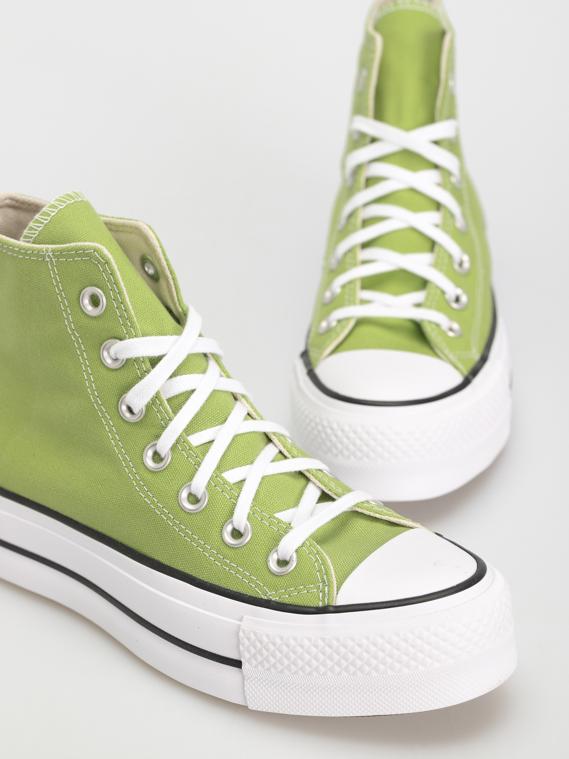 Converse Chuck Taylor All Star Lift Hi Tornacipők Wmn (vitality green/white/black)