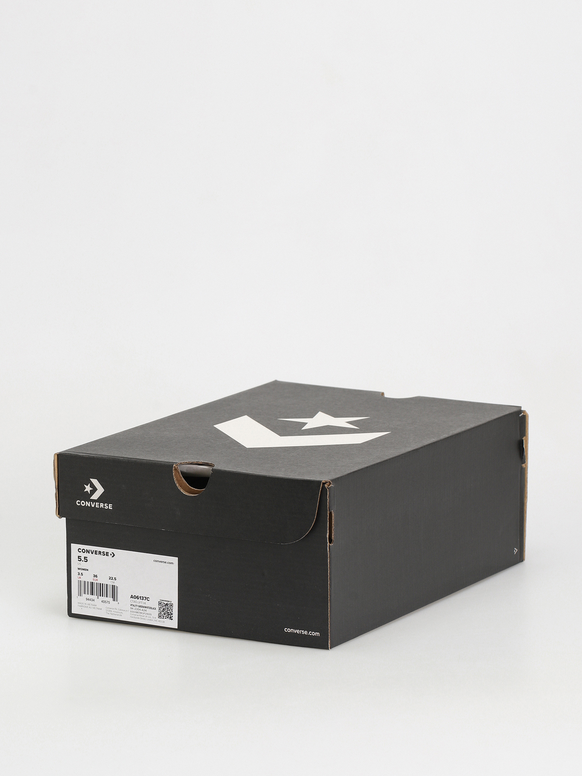 Converse Chuck Taylor All Star Lift Hi Tornacipők Wmn (vitality green/white/black)