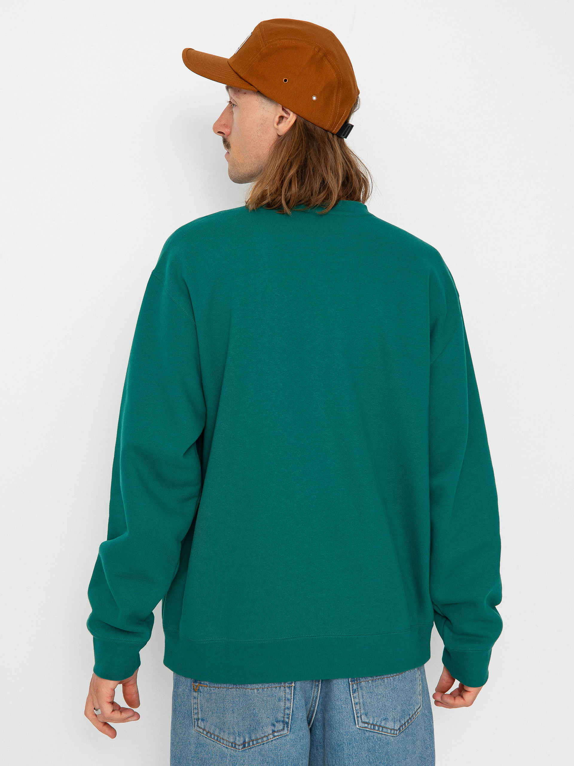 OBEY Lowercase Pulóver (aventurine green)