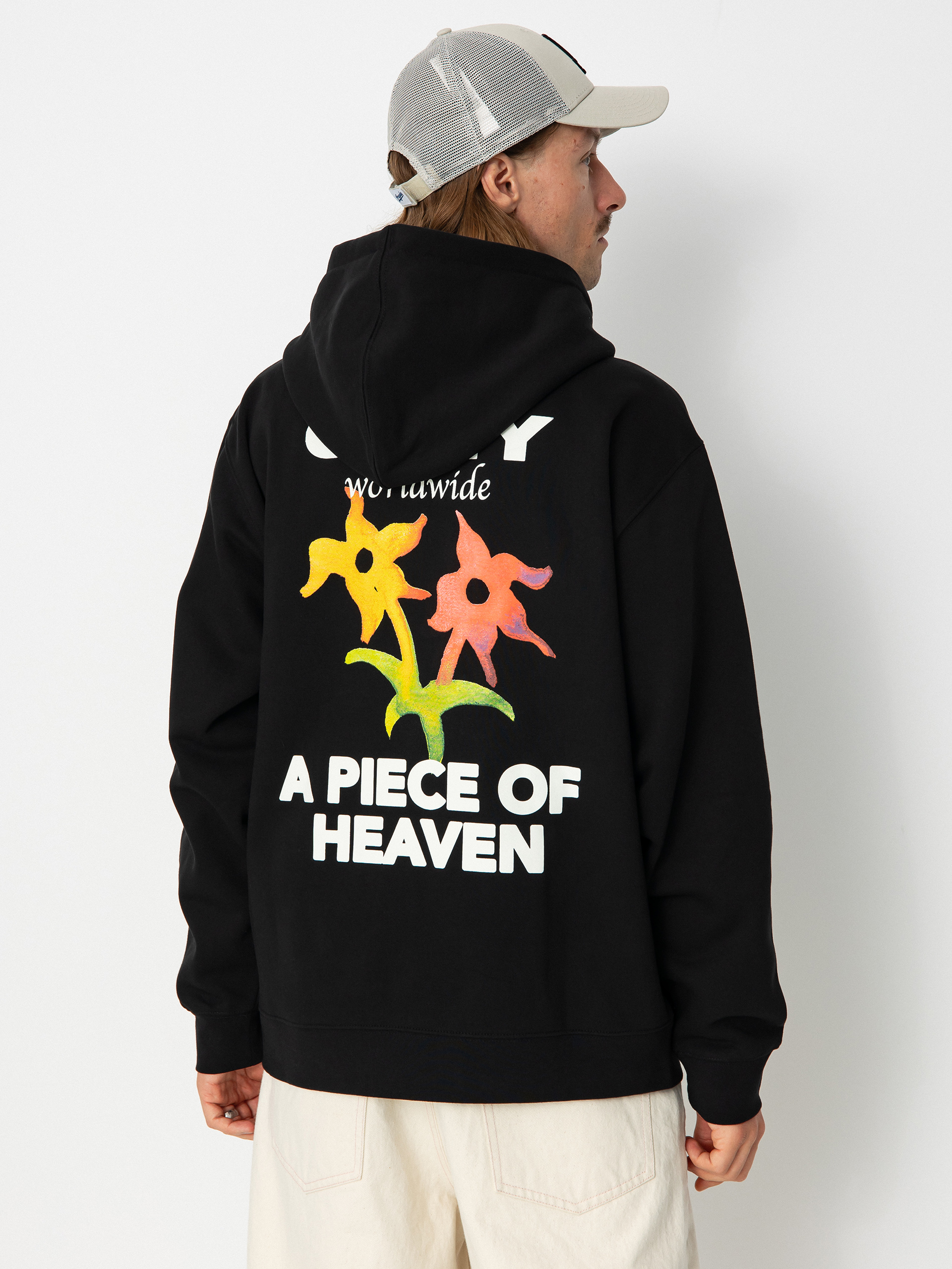 OBEY A Piece Of Heaven HD Kapucnis pulóver (black)