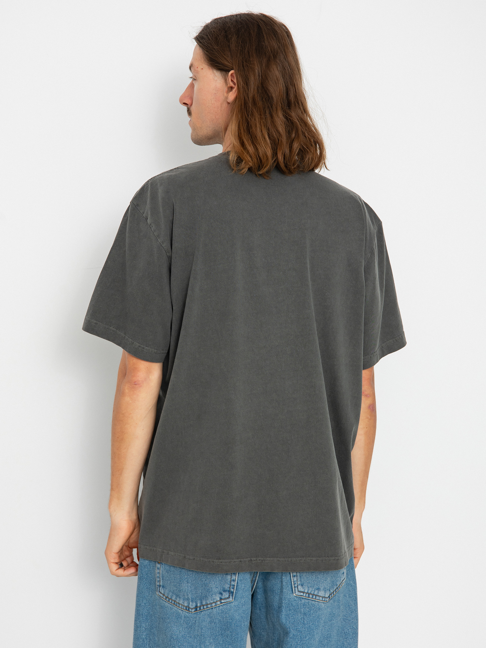 OBEY Lowercase Pigment póló (pigment digital black)