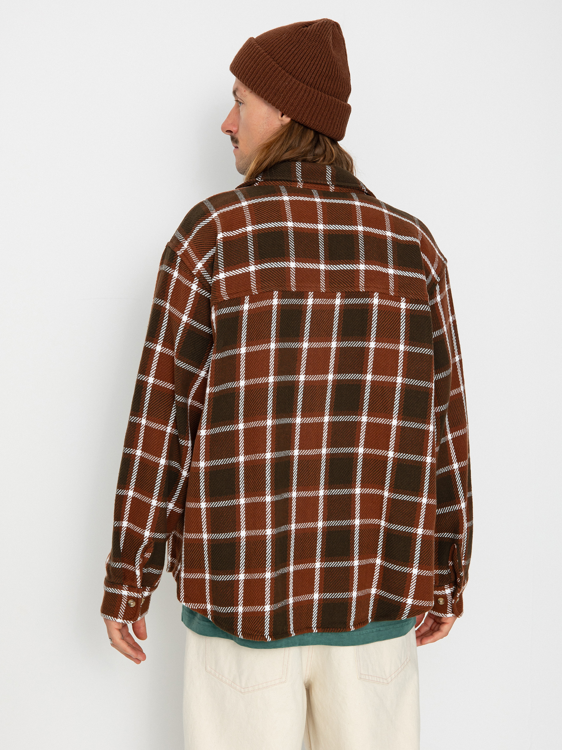 OBEY Bigwig Plaid Ing (sepia multi)