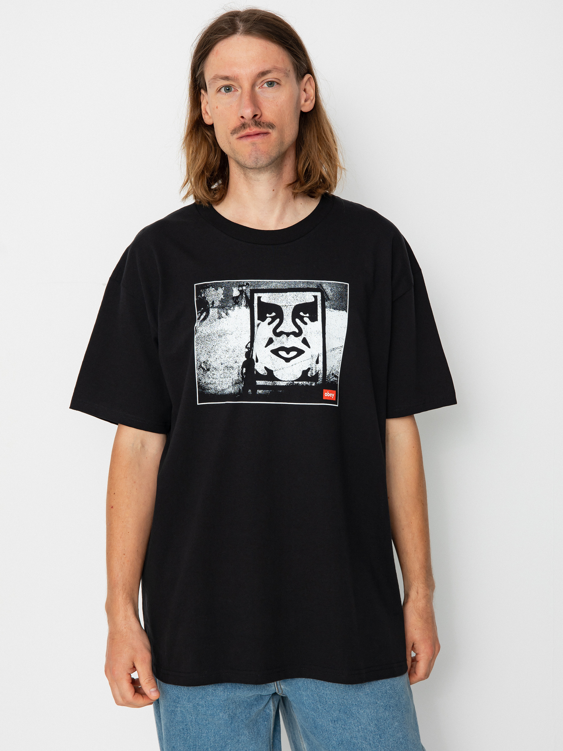 OBEY New York Photo póló(black)