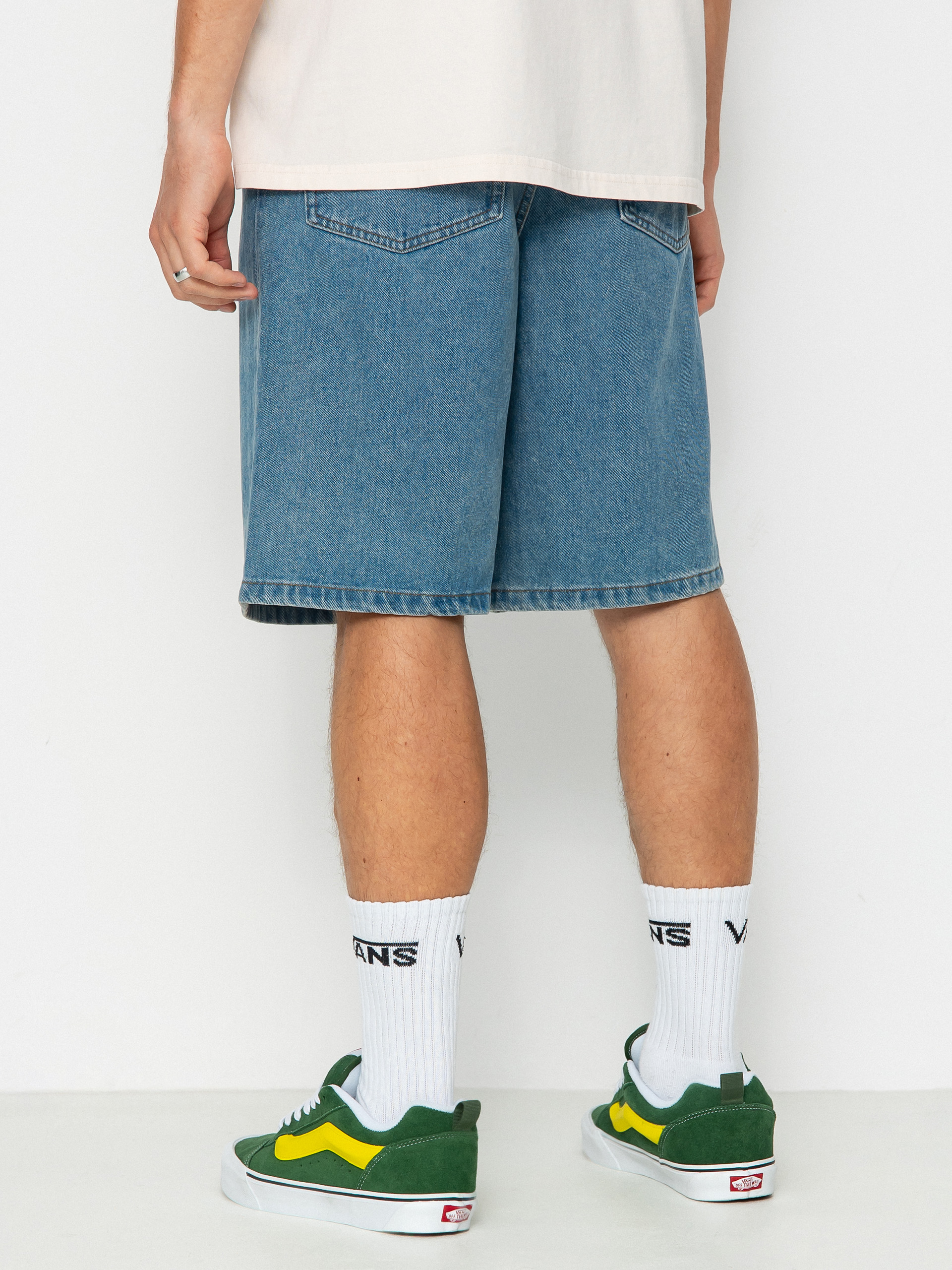 Vans Check 5 Baggy Denim Rövidnadrág (stonewash/blue)