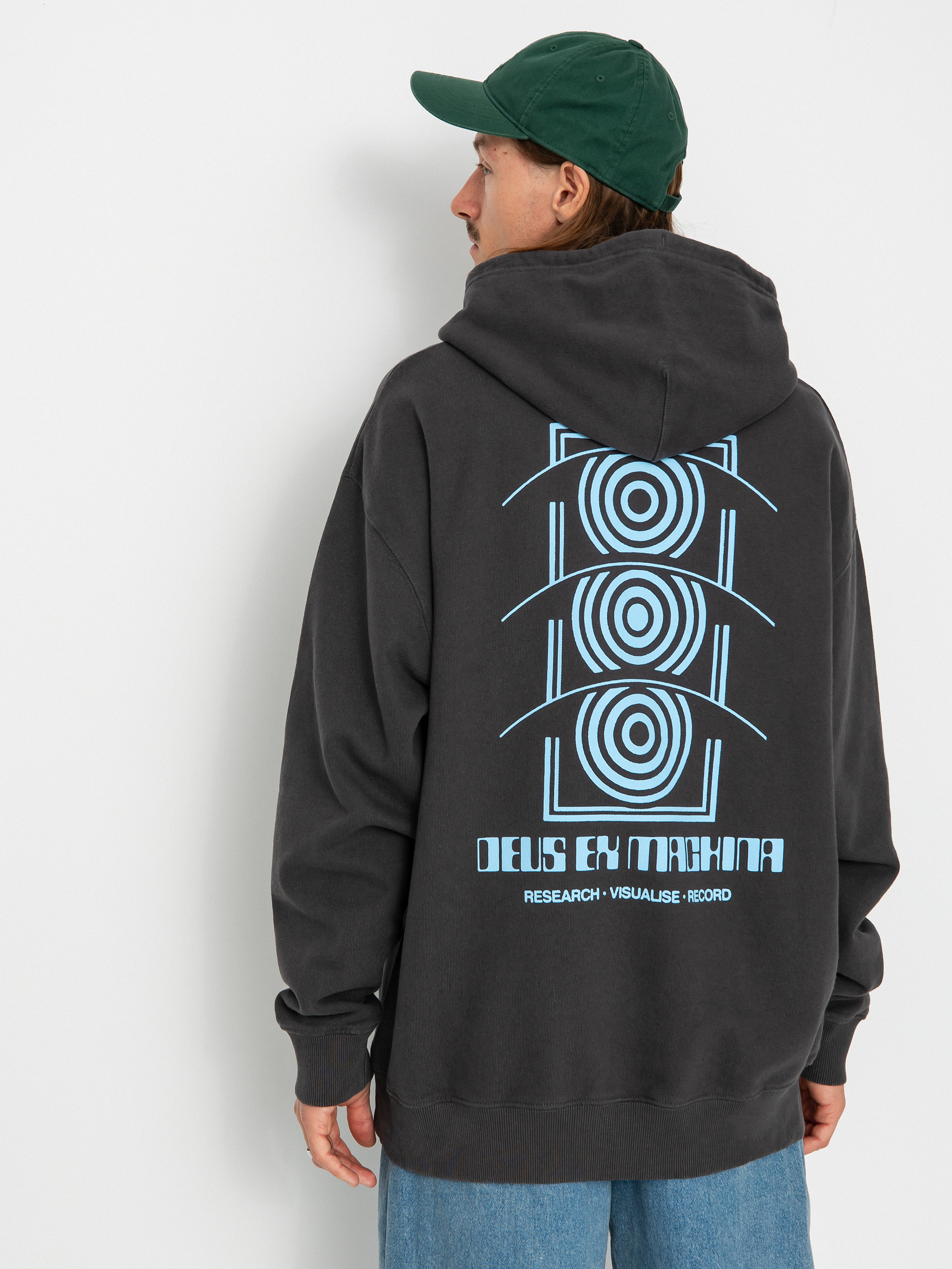 Deus Ex Machina Rvr Tech HD Kapucnis pulóver (anthracite)