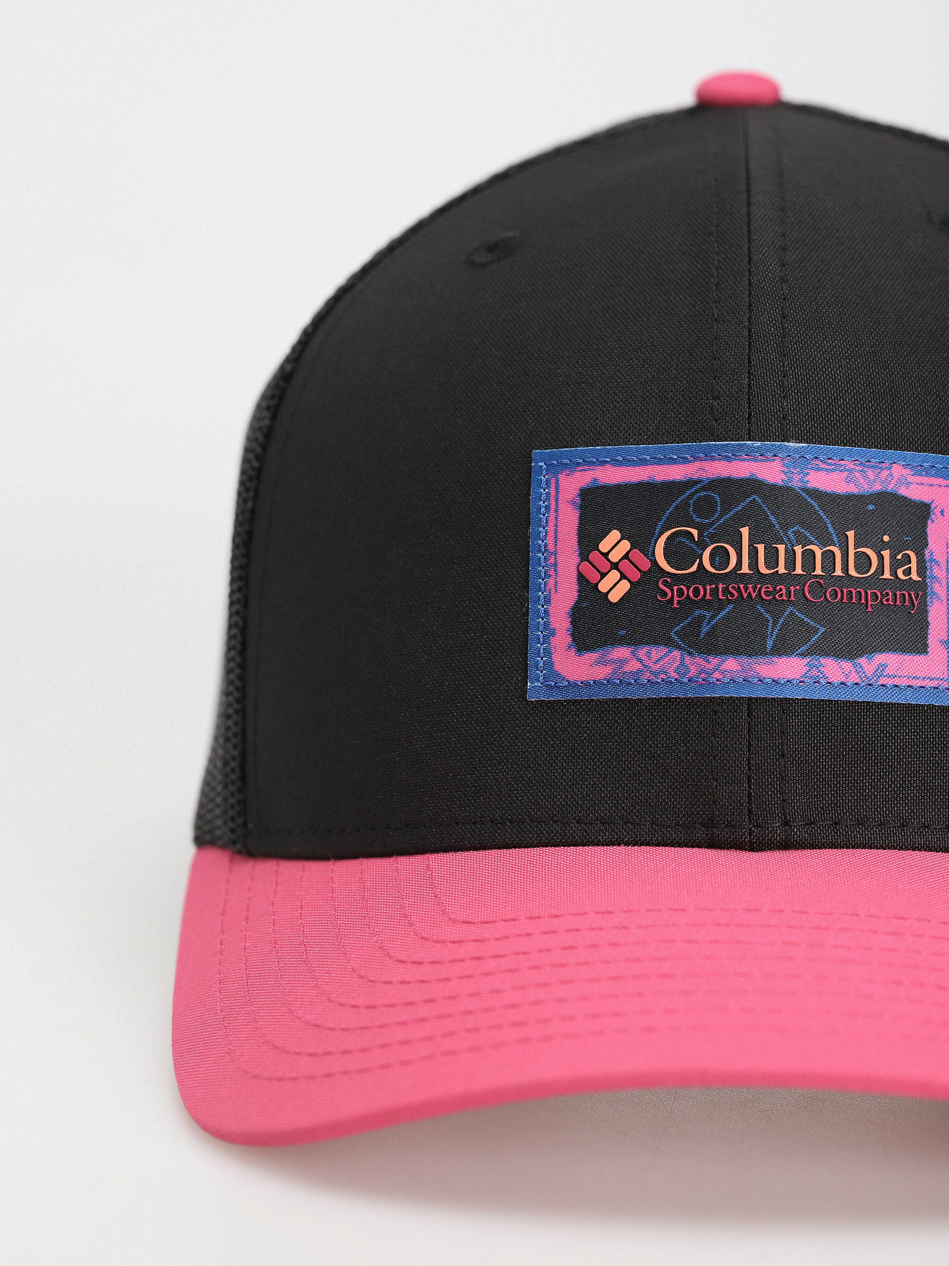 Columbia Logo Snap Back Baseball sapka (black/happy heritage)