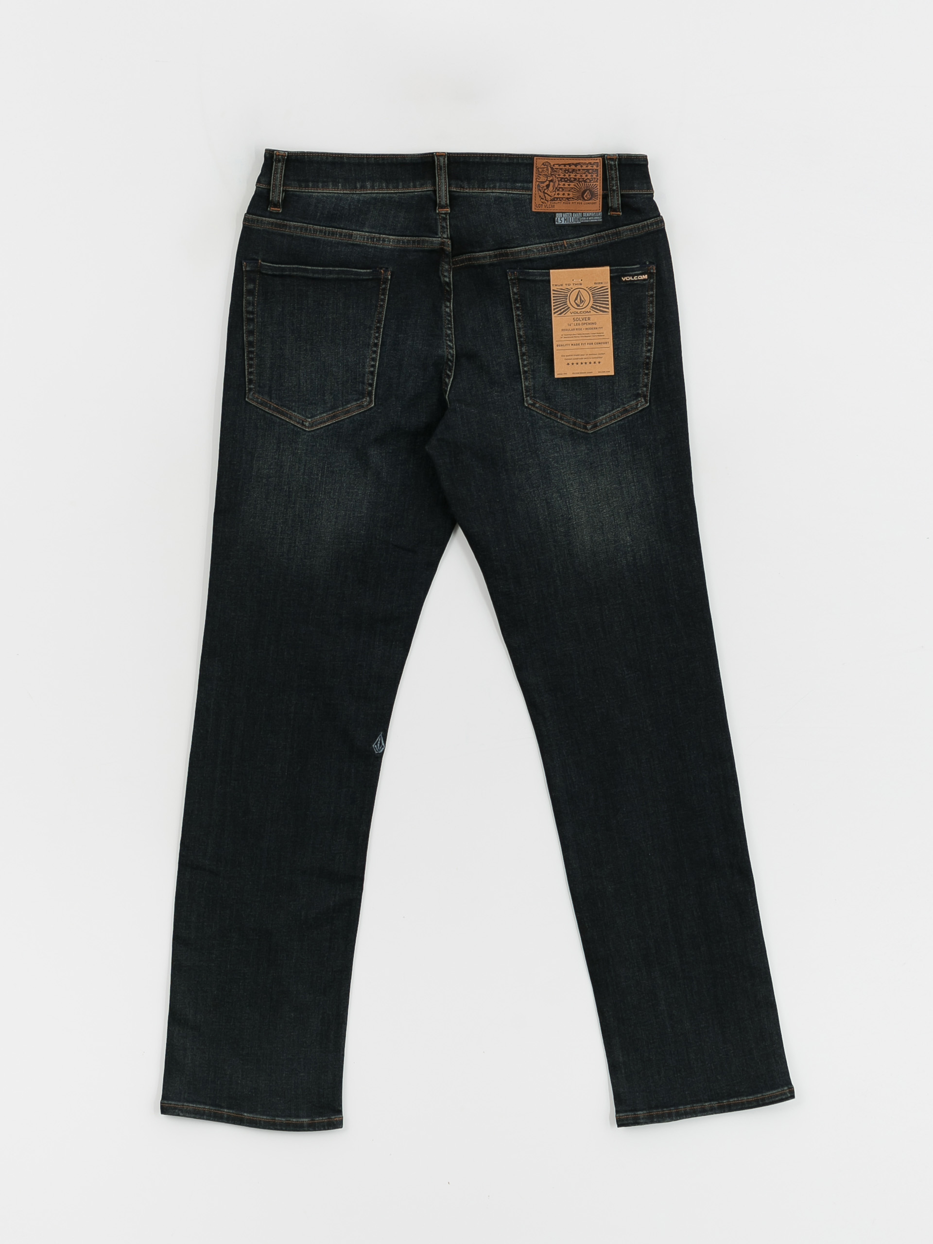 Volcom Solver Denim Kisnadrág (vintage blue)