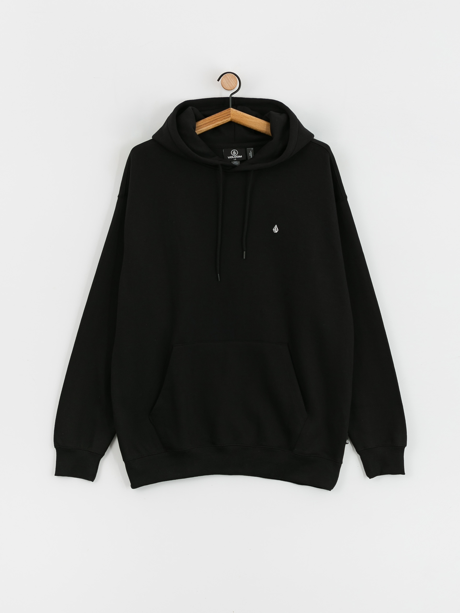 Volcom Single Stone HD Kapucnis pulóver (black)