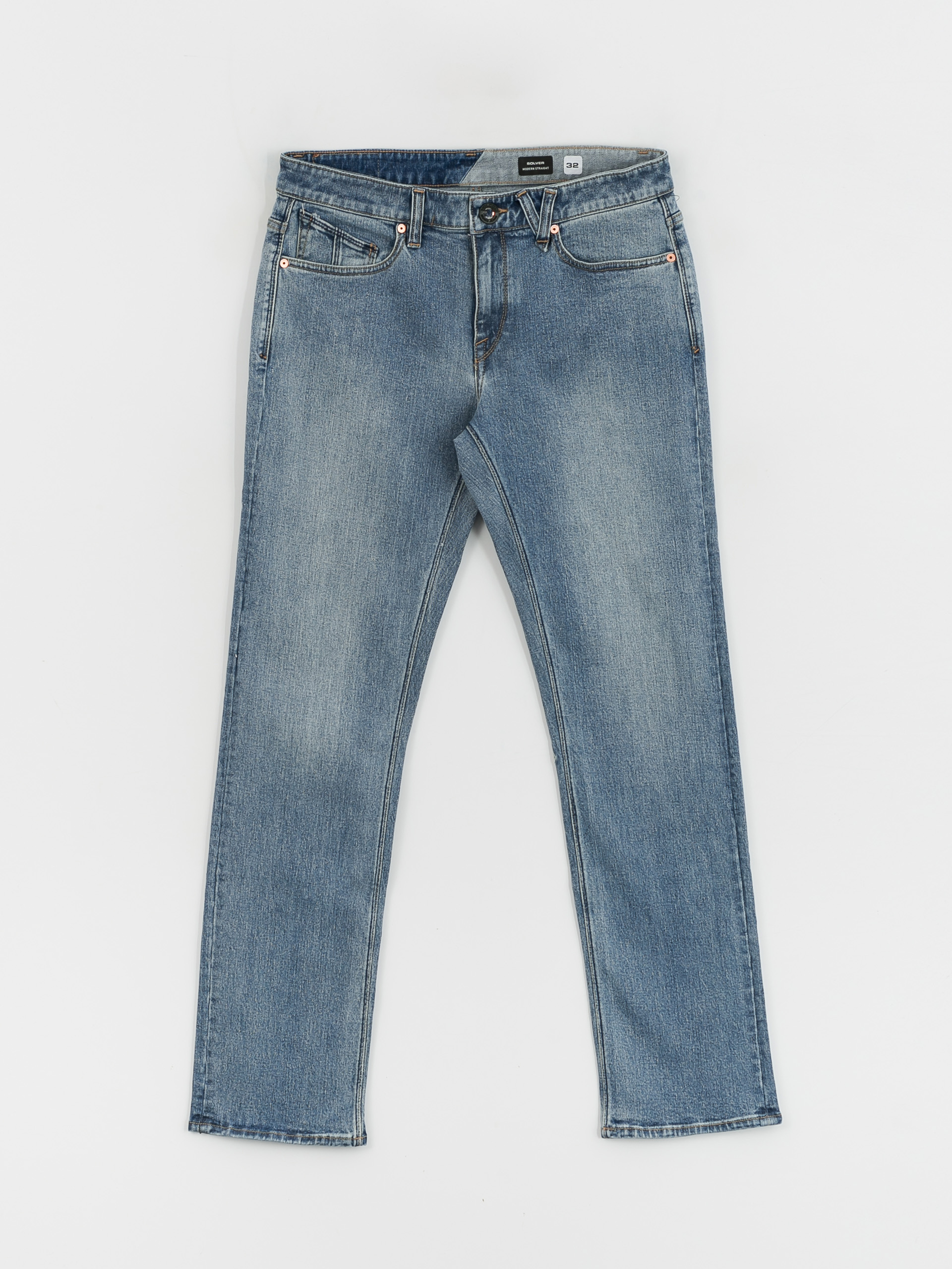 Volcom Solver Denim Kisnadrág (old town indigo)