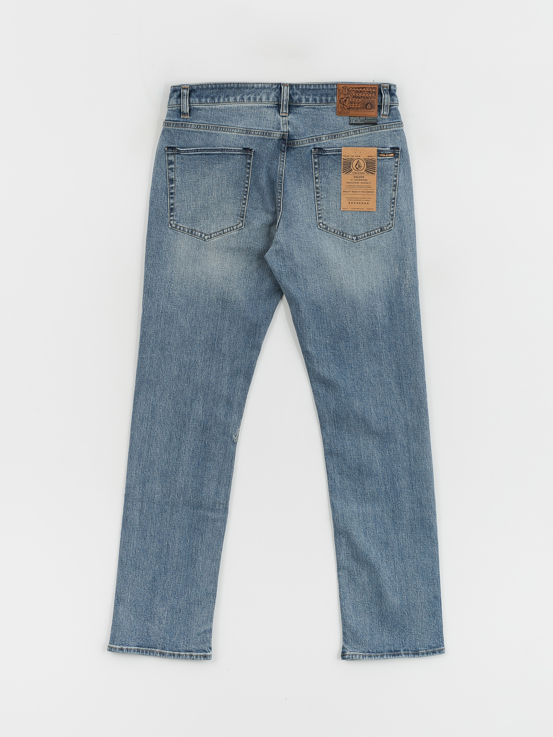 Volcom Solver Denim Kisnadrág (old town indigo)