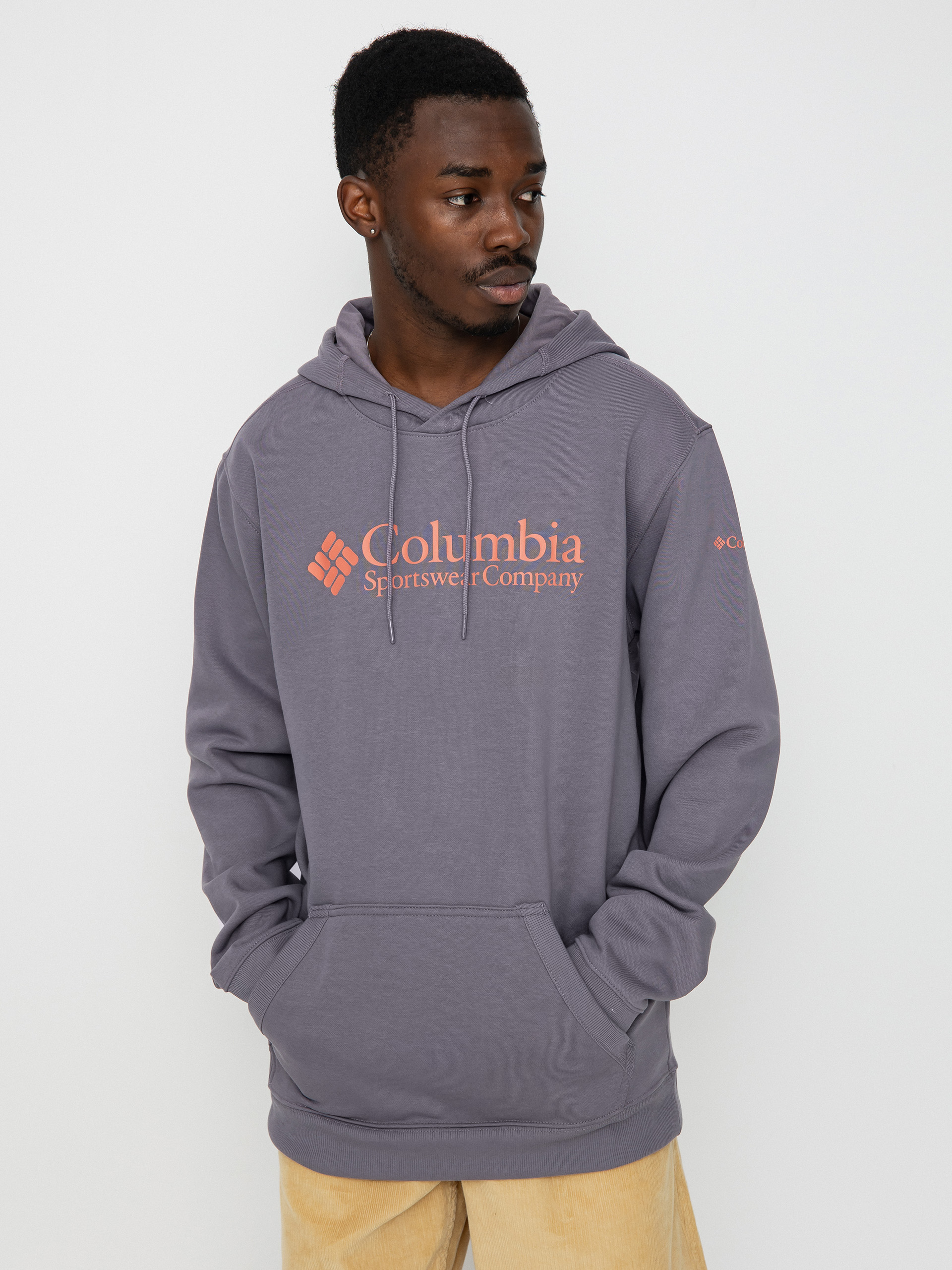 Columbia Csc Basic Logo II HD Kapucnis pulóver (granite purple)