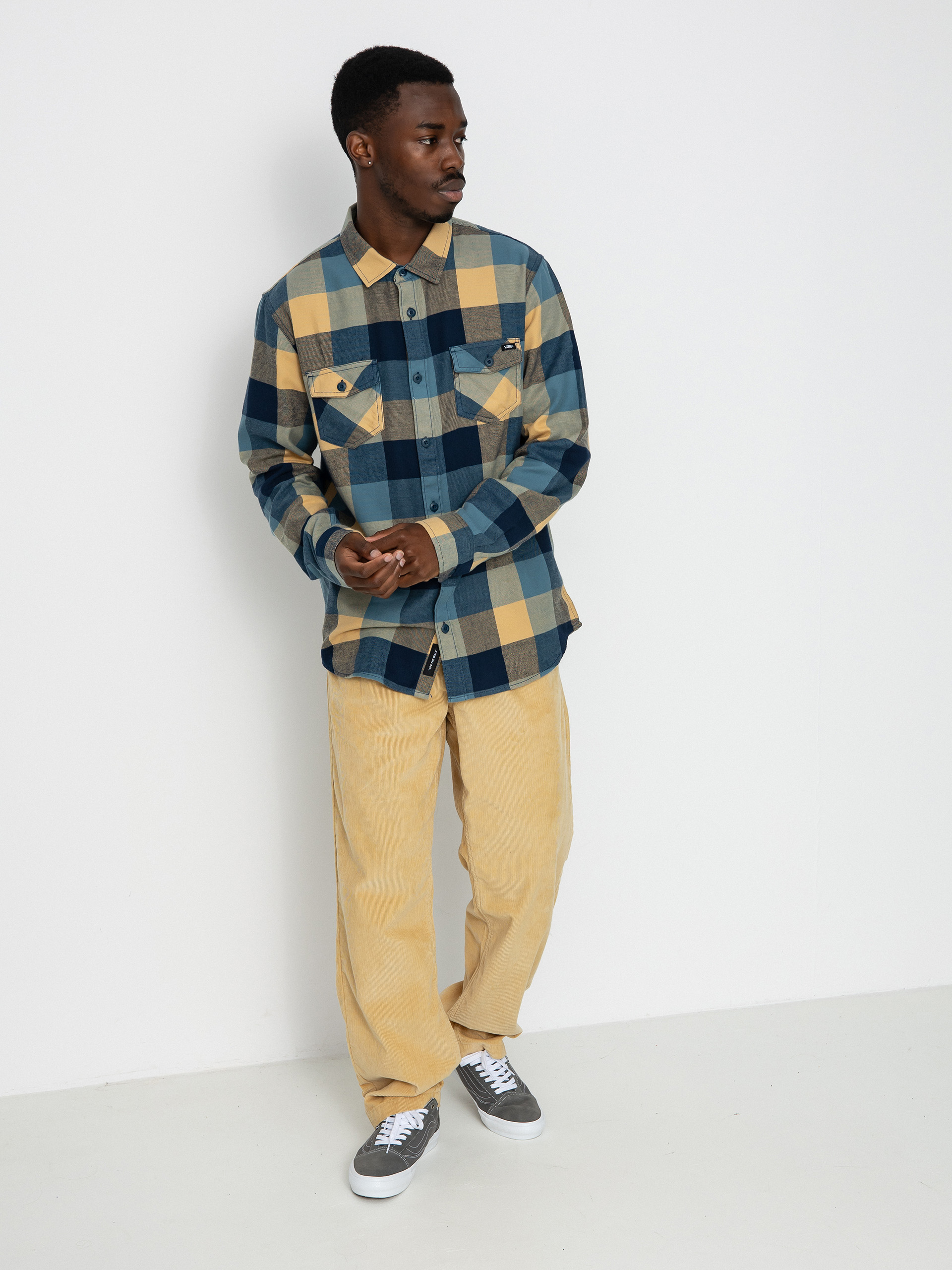 Vans Box Flannel Ing (bluestone/taos taupe)