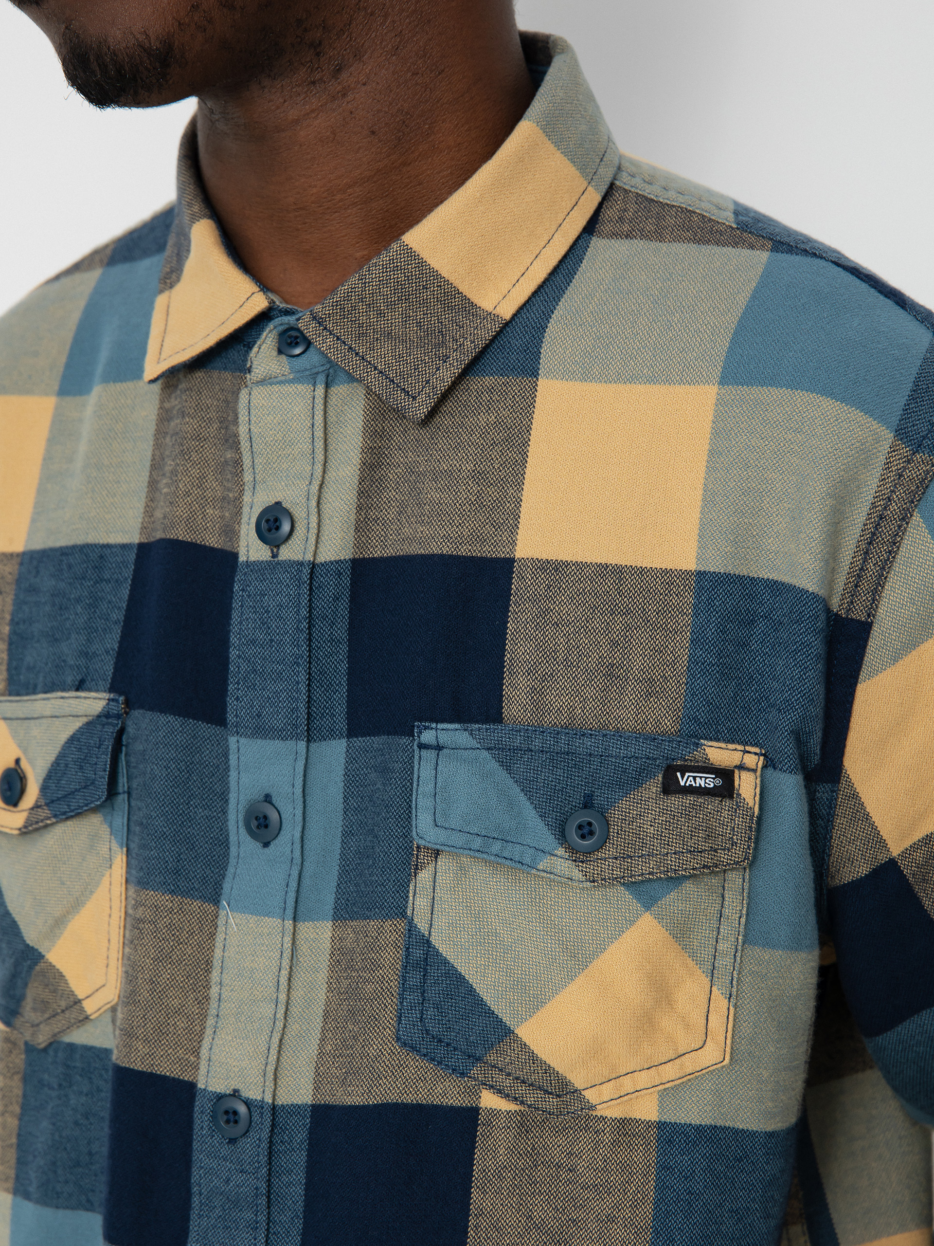 Vans Box Flannel Ing (bluestone/taos taupe)