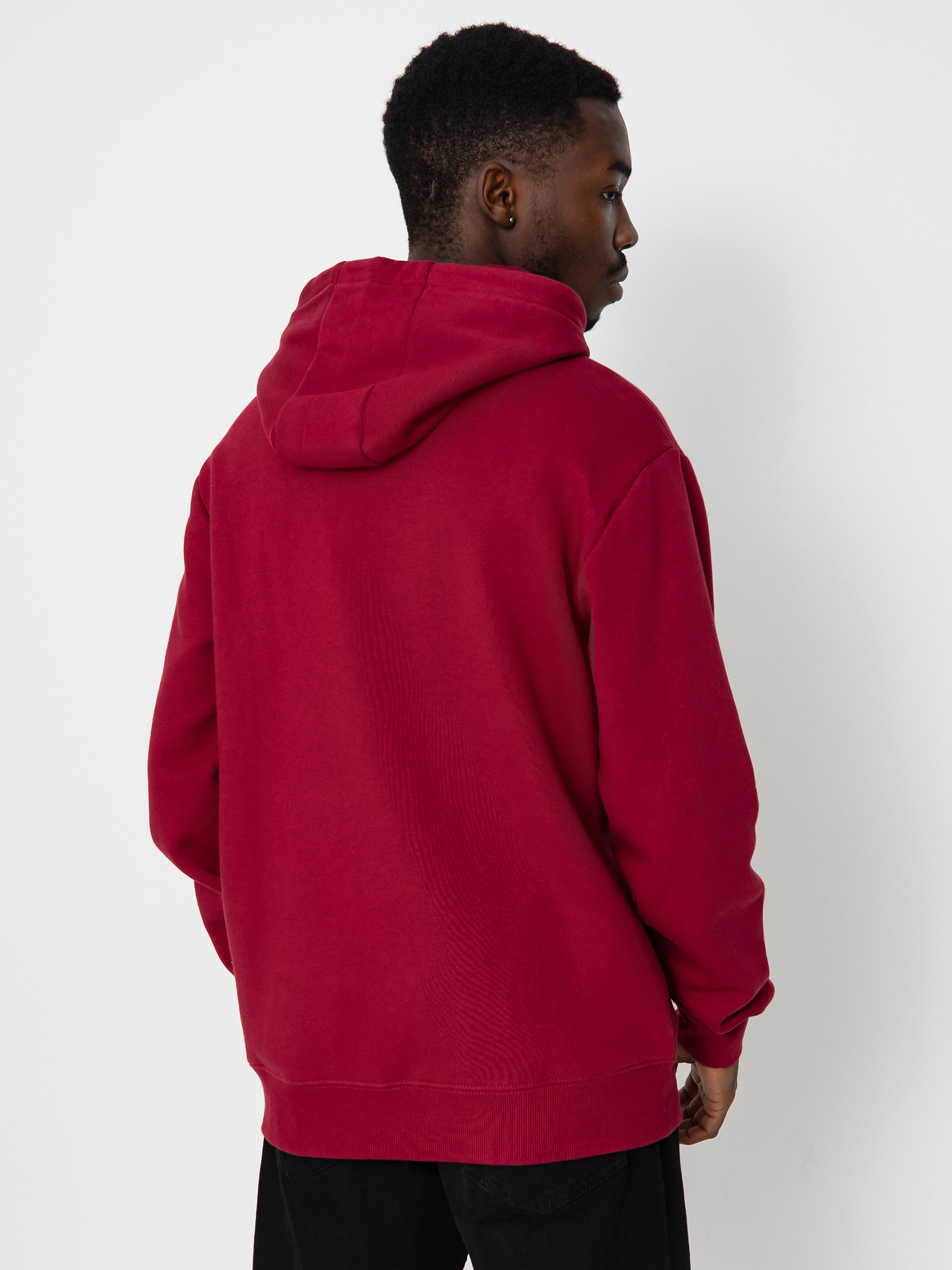 Quiksilver Big Logo HD Kapucnis pulóver (tibetan red)