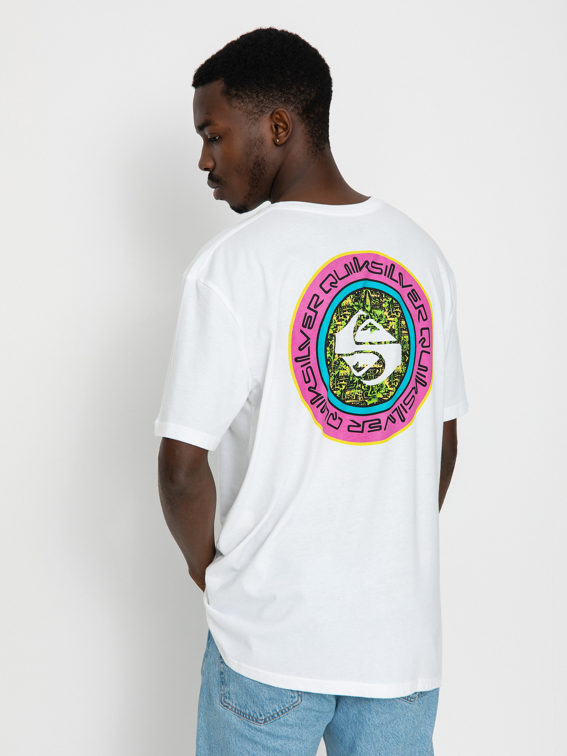 Quiksilver Omni Circle póló (white)