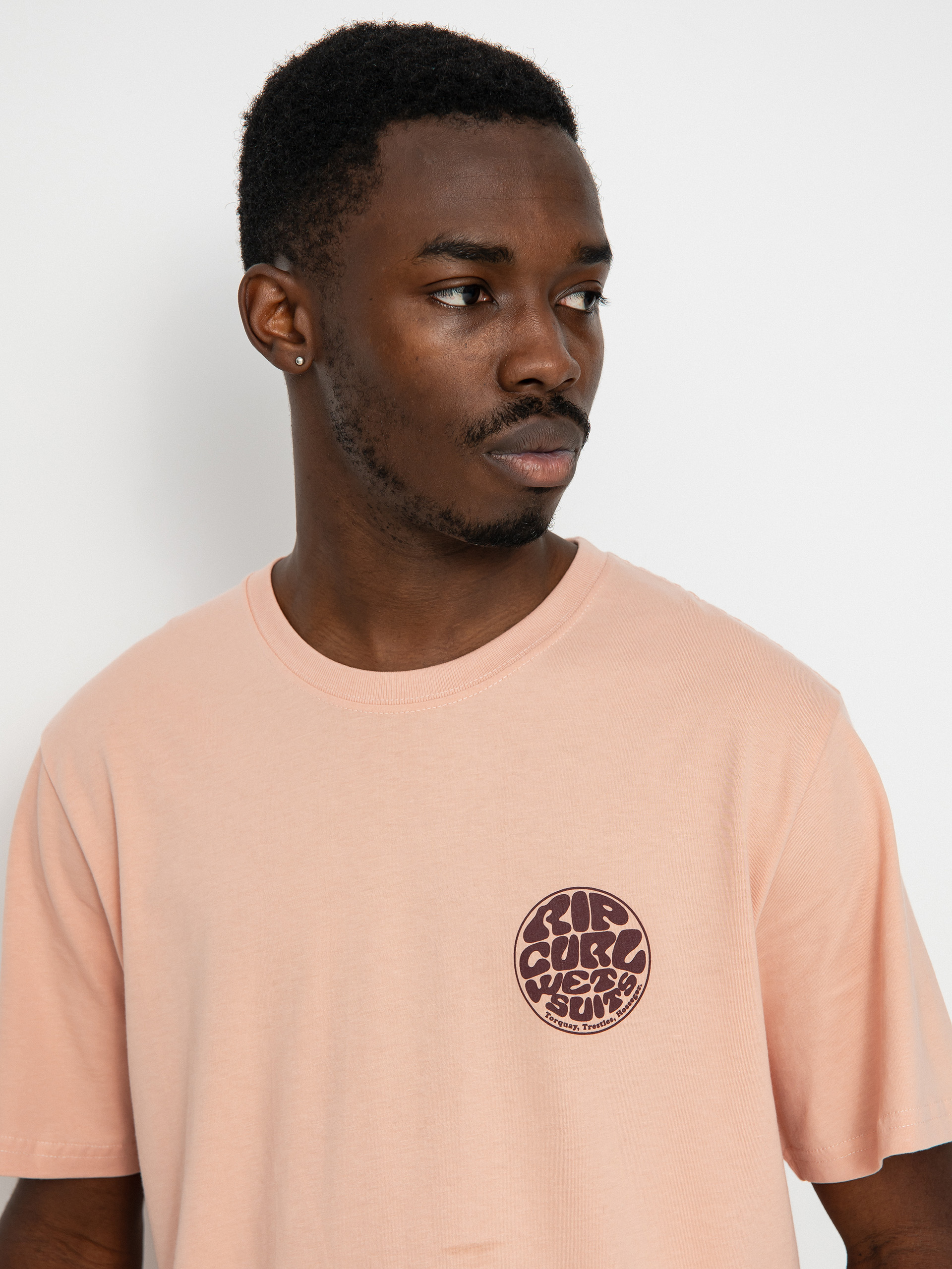 Rip Curl Wetsuit Icon póló (light peach)