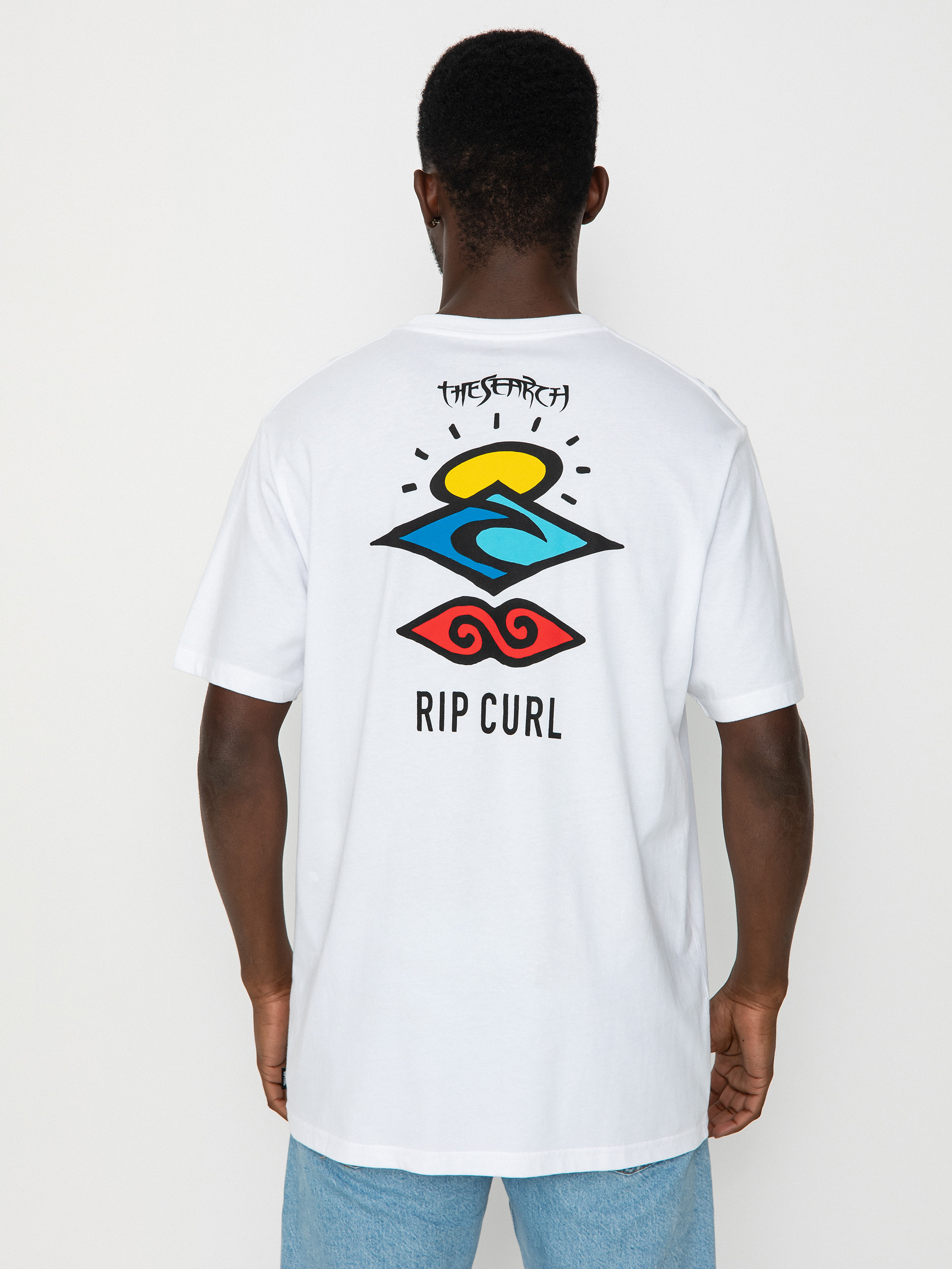 Rip Curl Search Icon pu00f3lu00f3 (white)