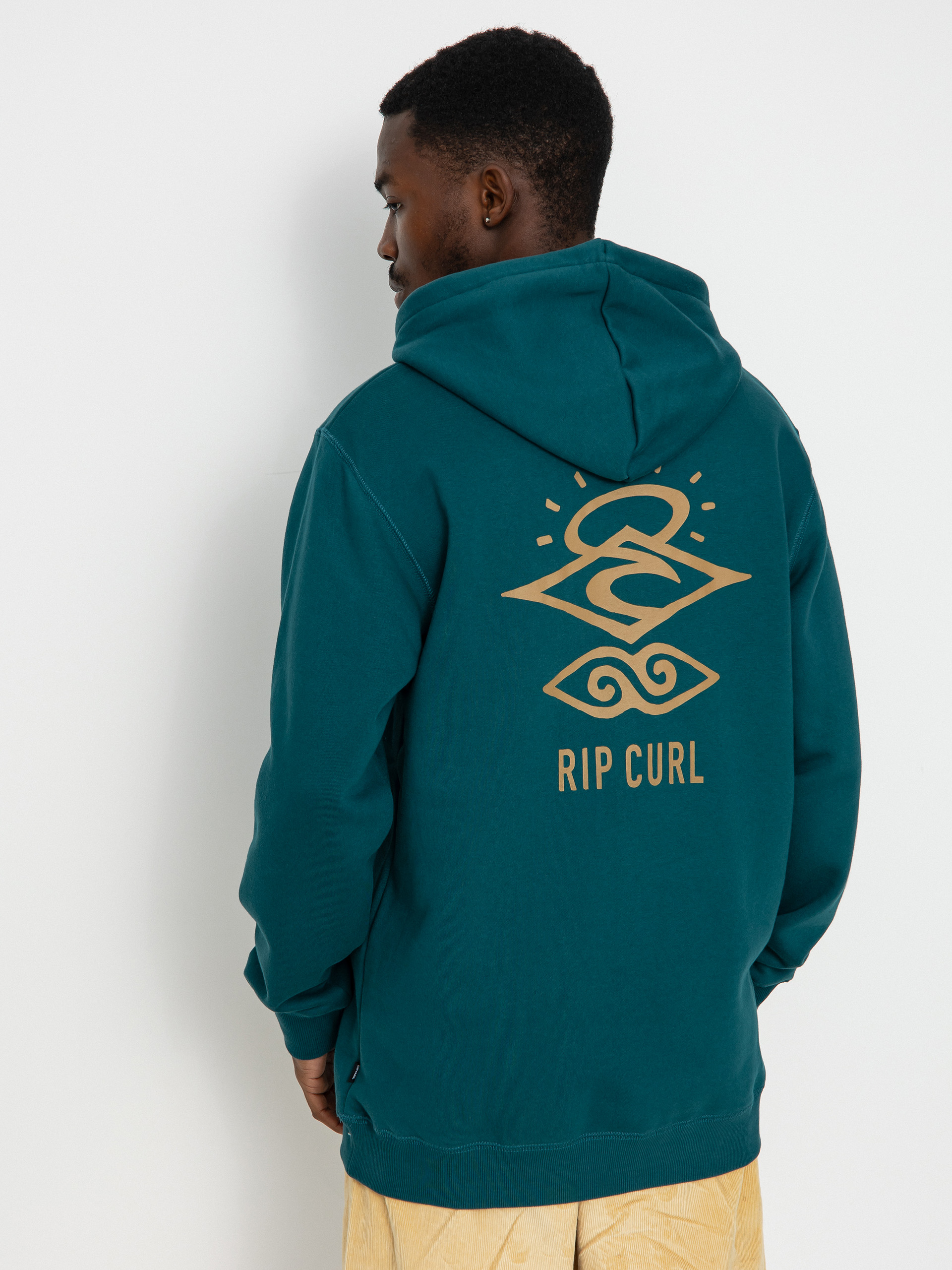 Rip Curl Search Icon HD Kapucnis pulóver (blue green)
