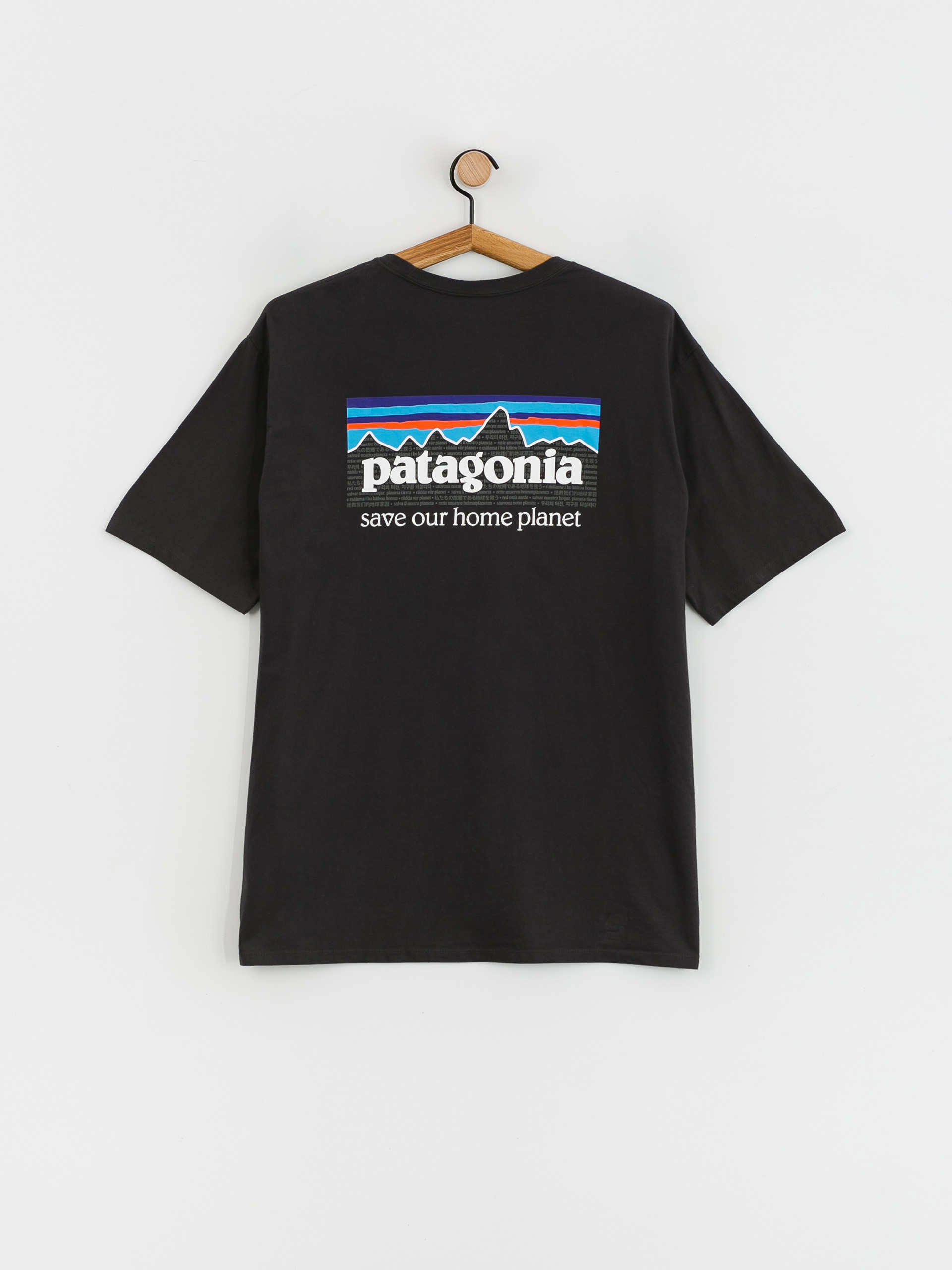Patagonia P 6 Mission Organic póló (ink black)