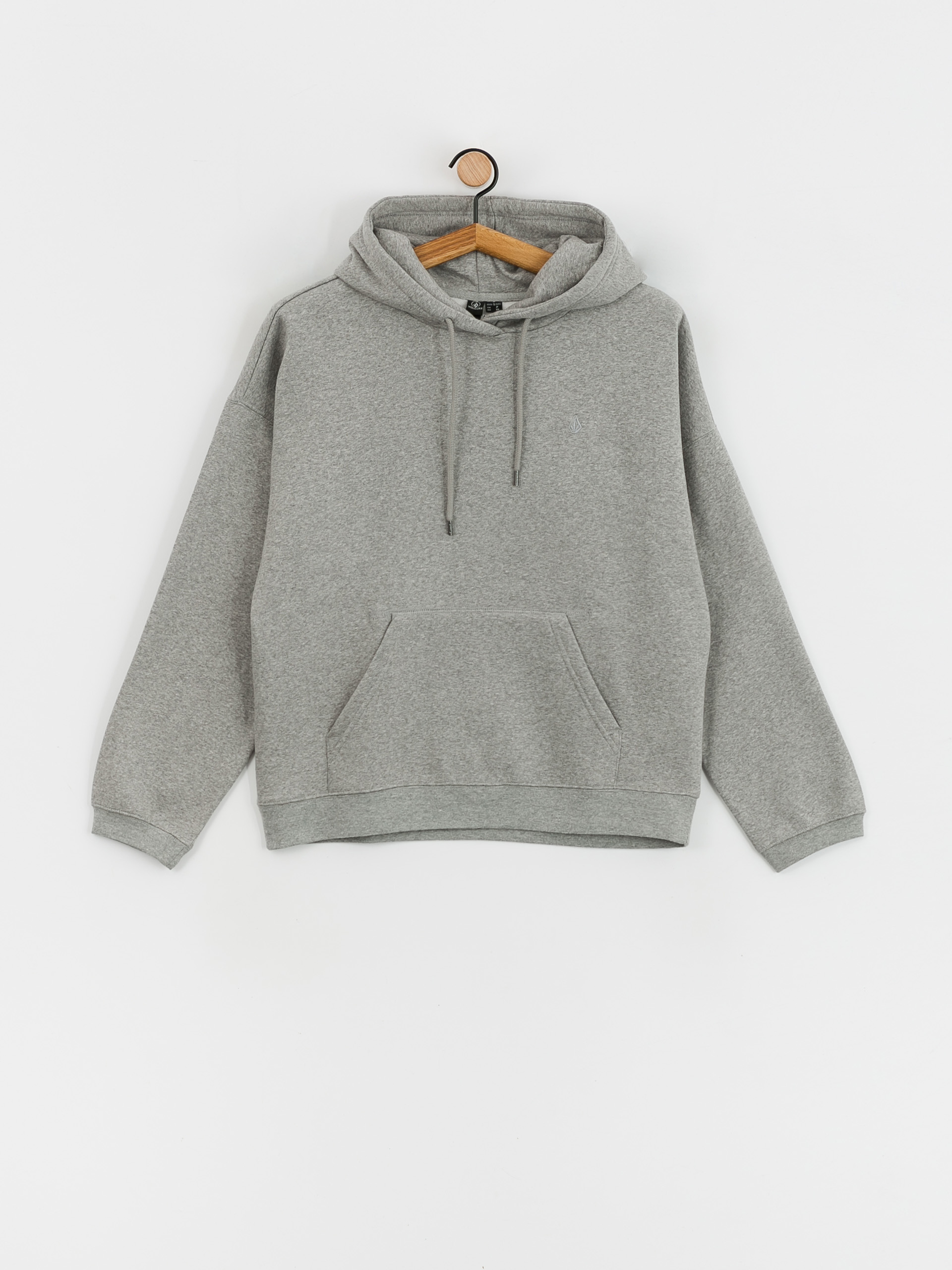 Volcom Stone Heart II HD Kapucnis pulóver Wmn (heather grey)