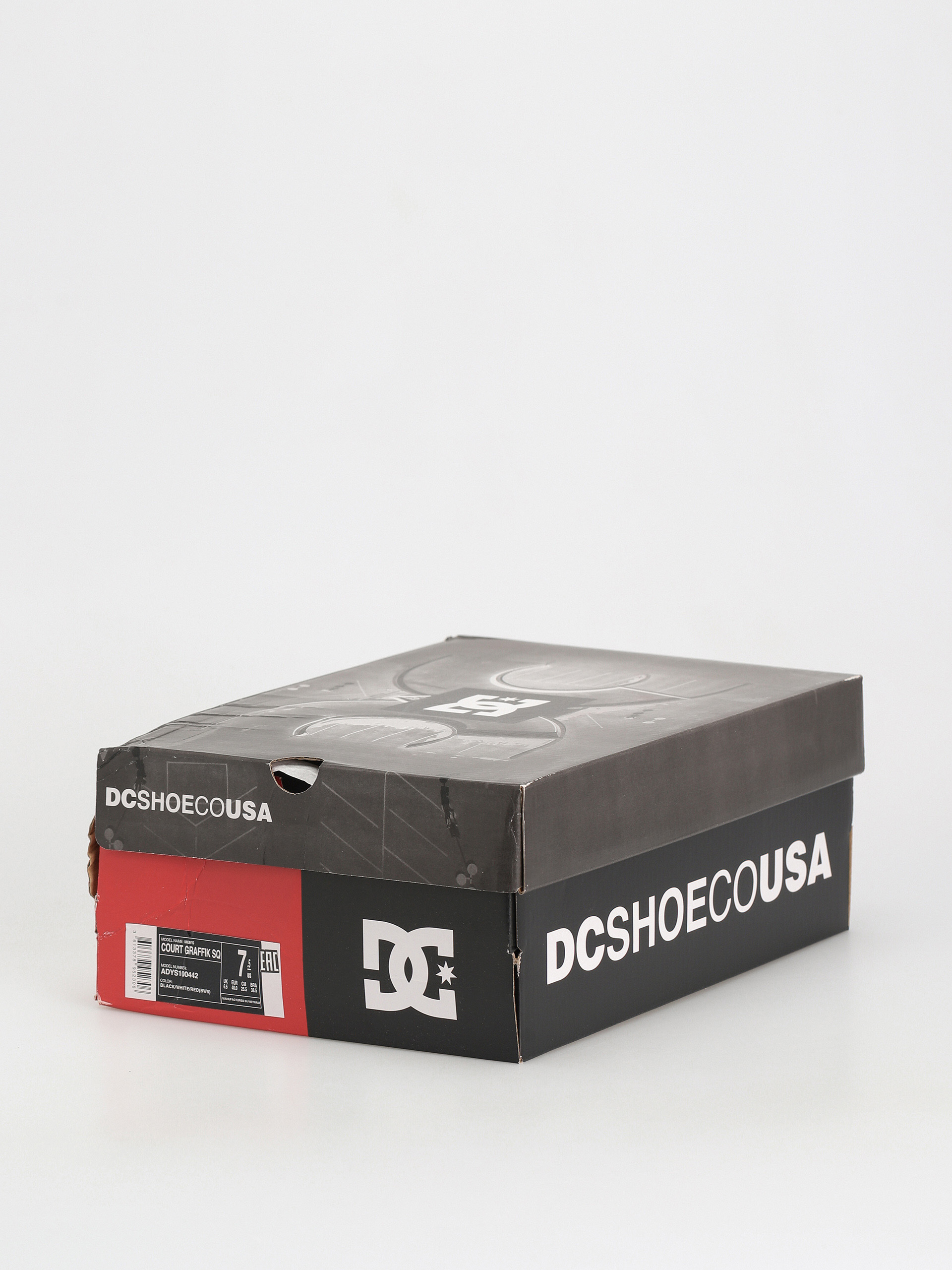 DC Ct Graffik Sq Cipők (black/white/red)