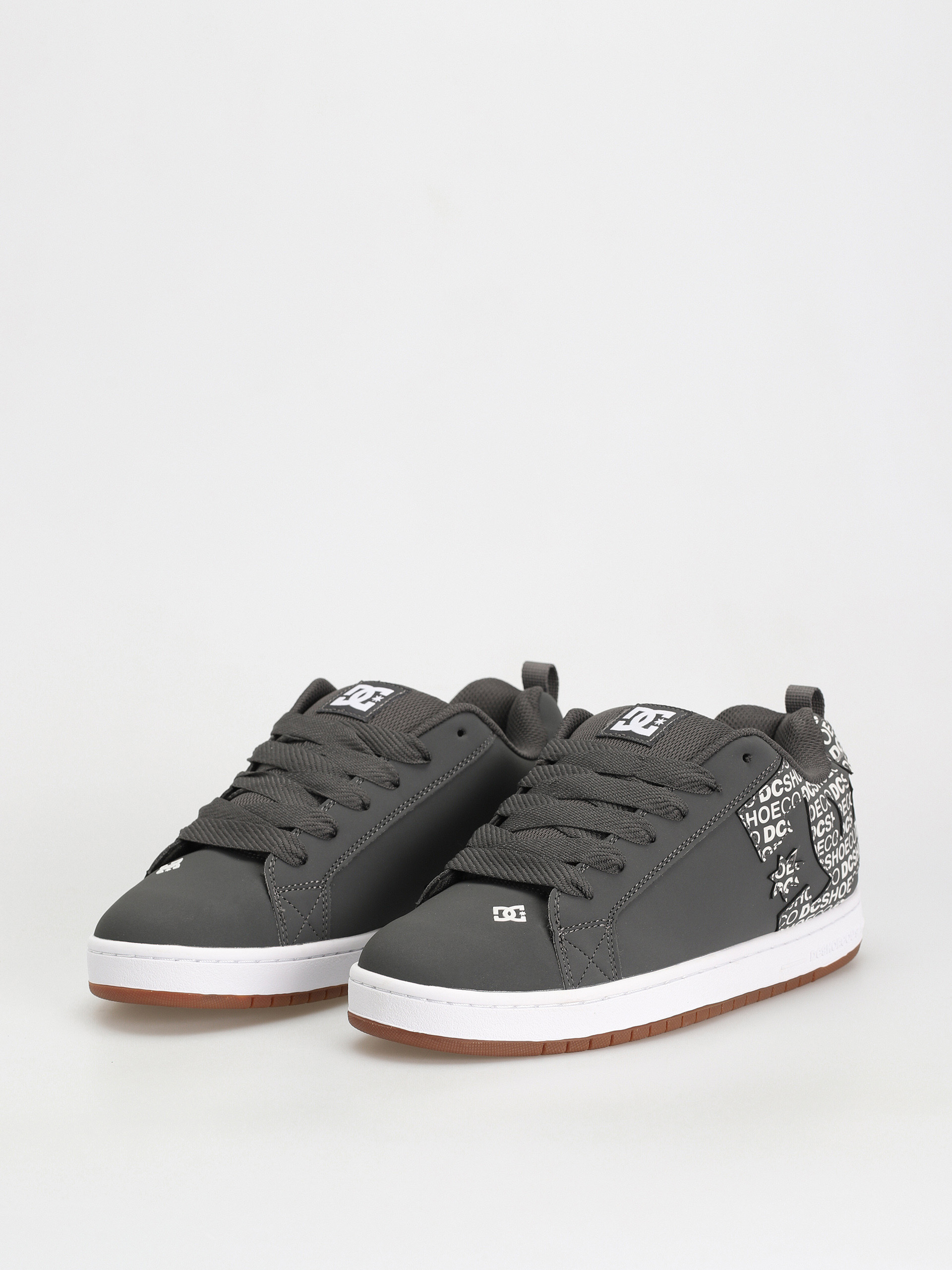 DC Court Graffik Cipők (dark grey/white)